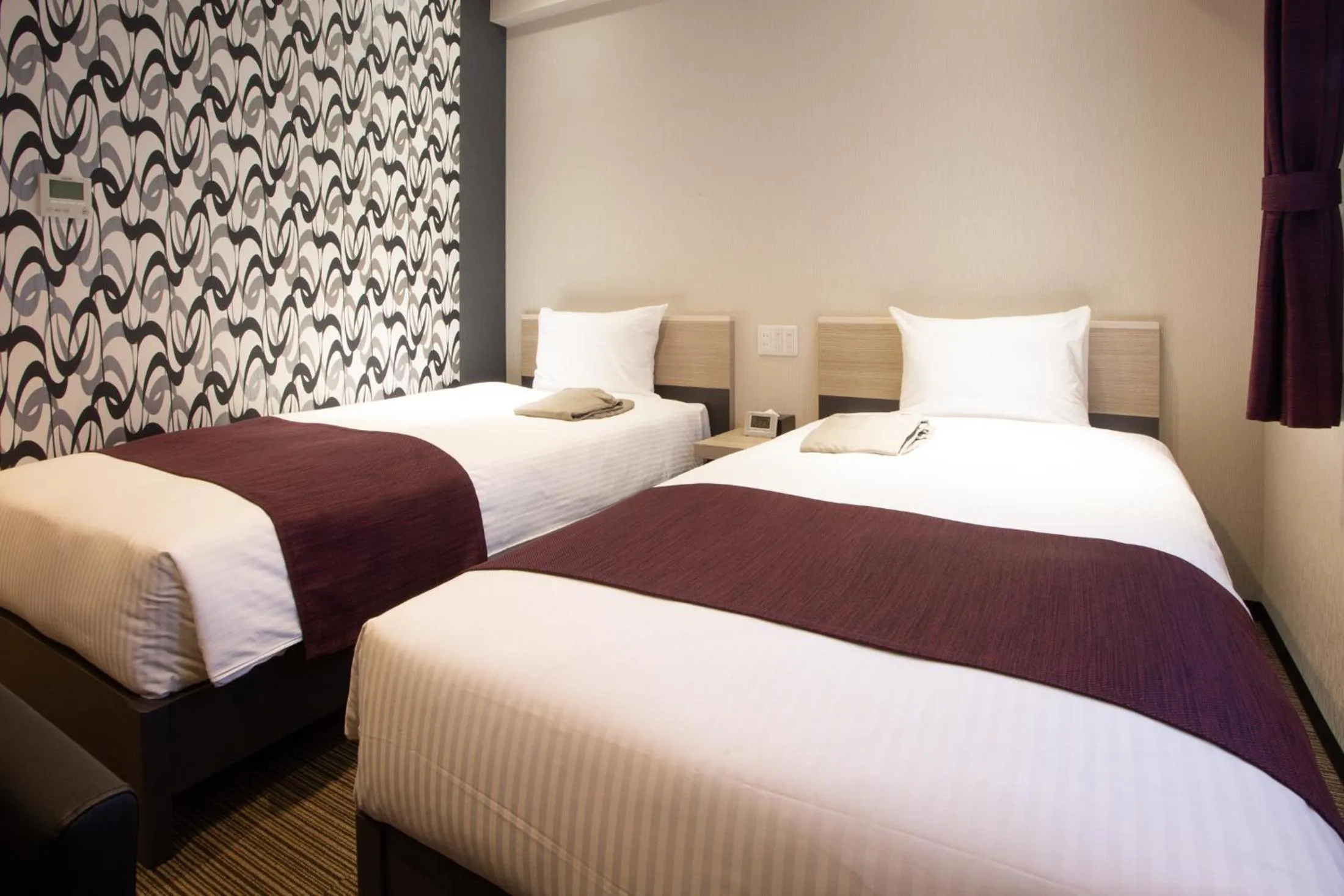 Bedroom, Bed in Kuretake Inn Osaka Midousuji Hommachi