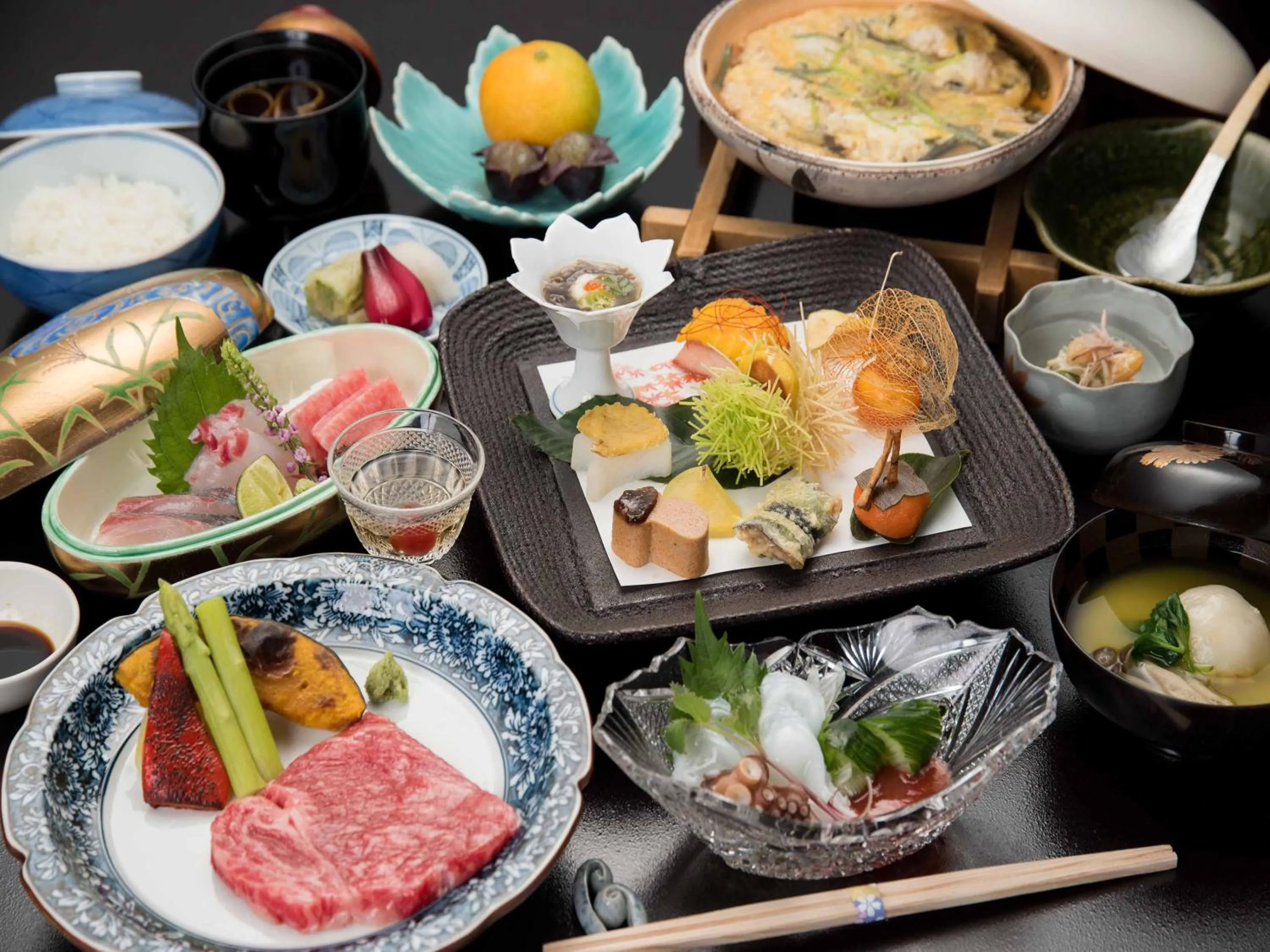 Dinner in Yamatoya Besso