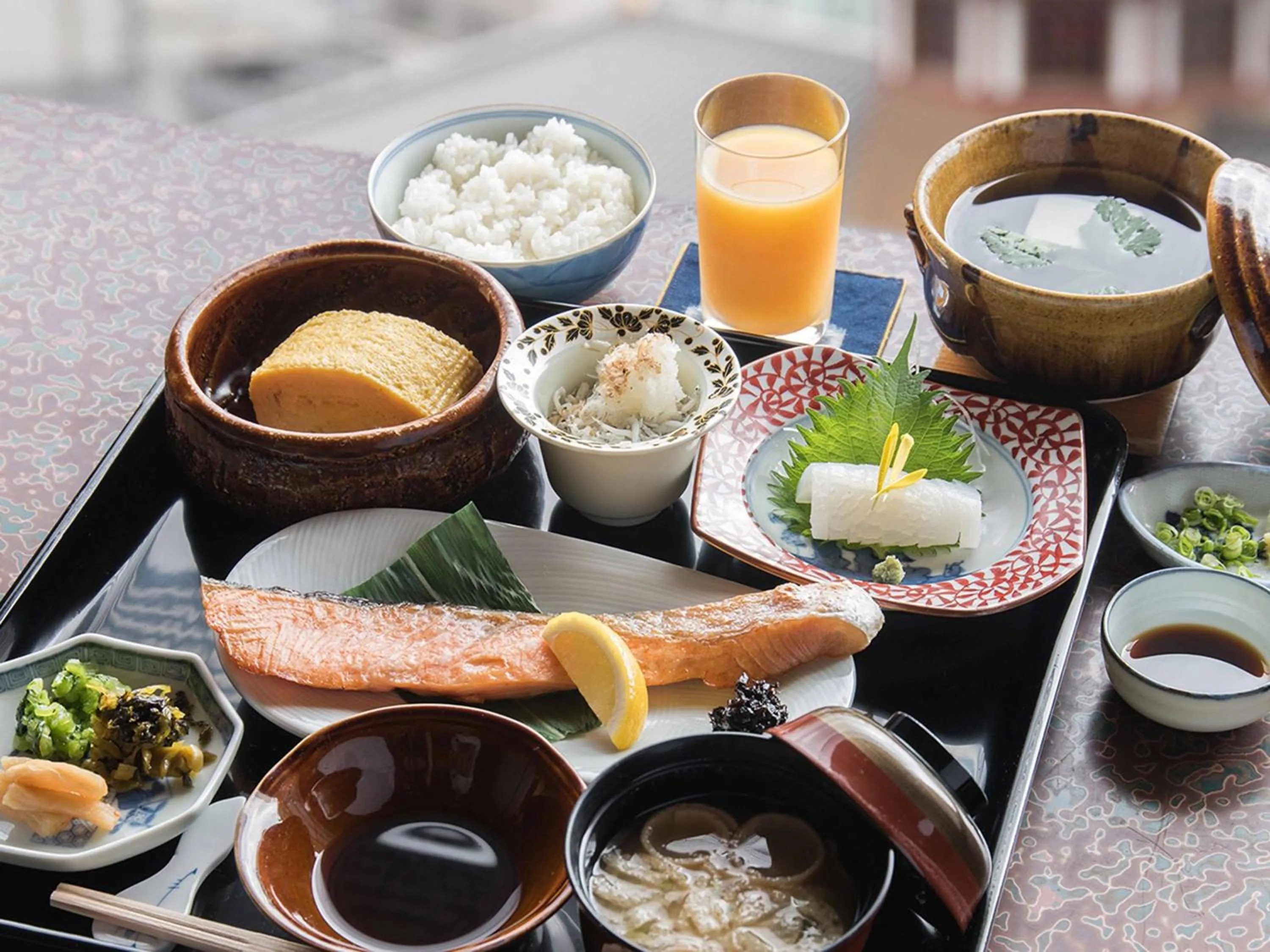 Breakfast in Yamatoya Besso