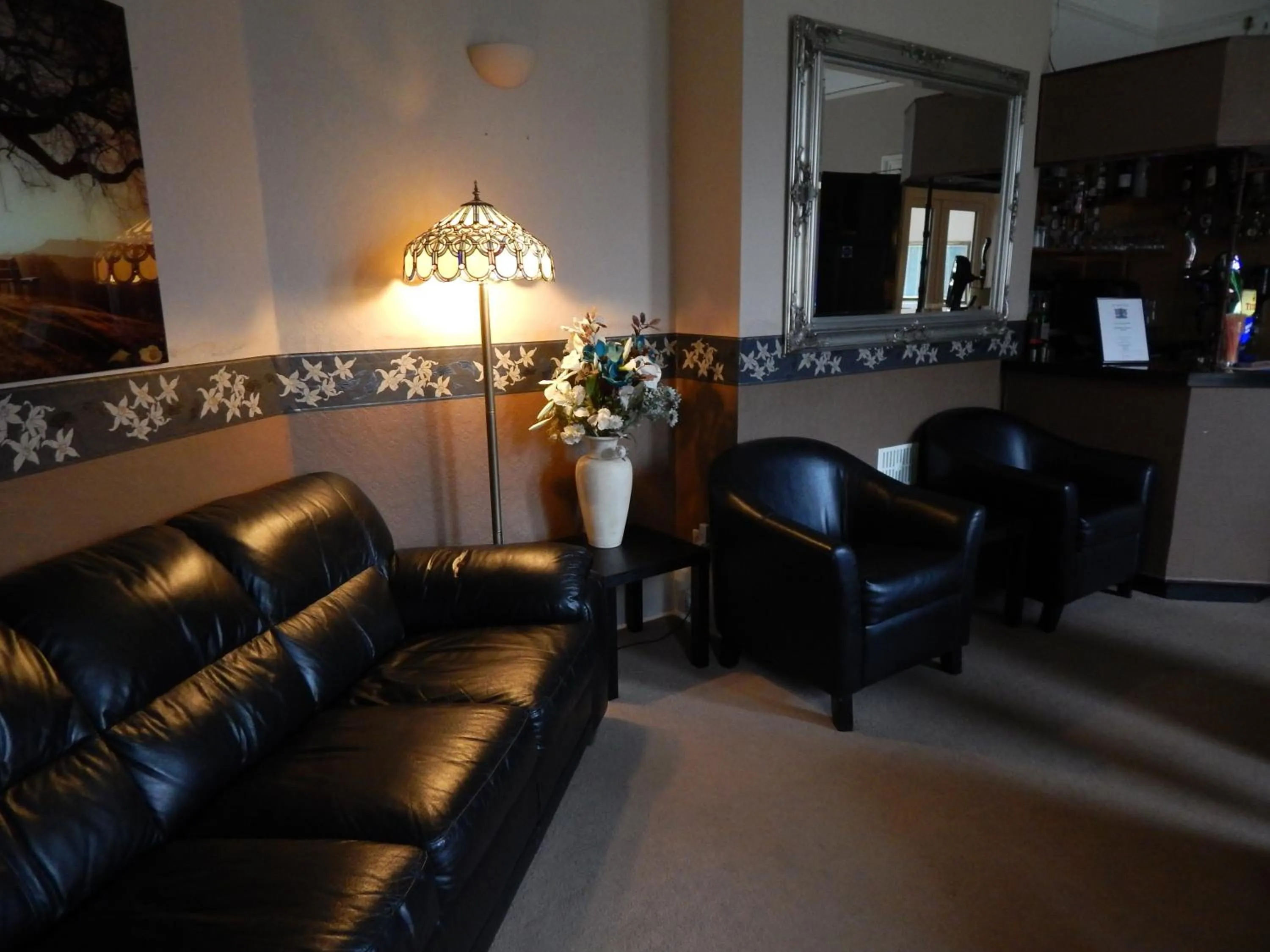 Living room in Somerton Lodge