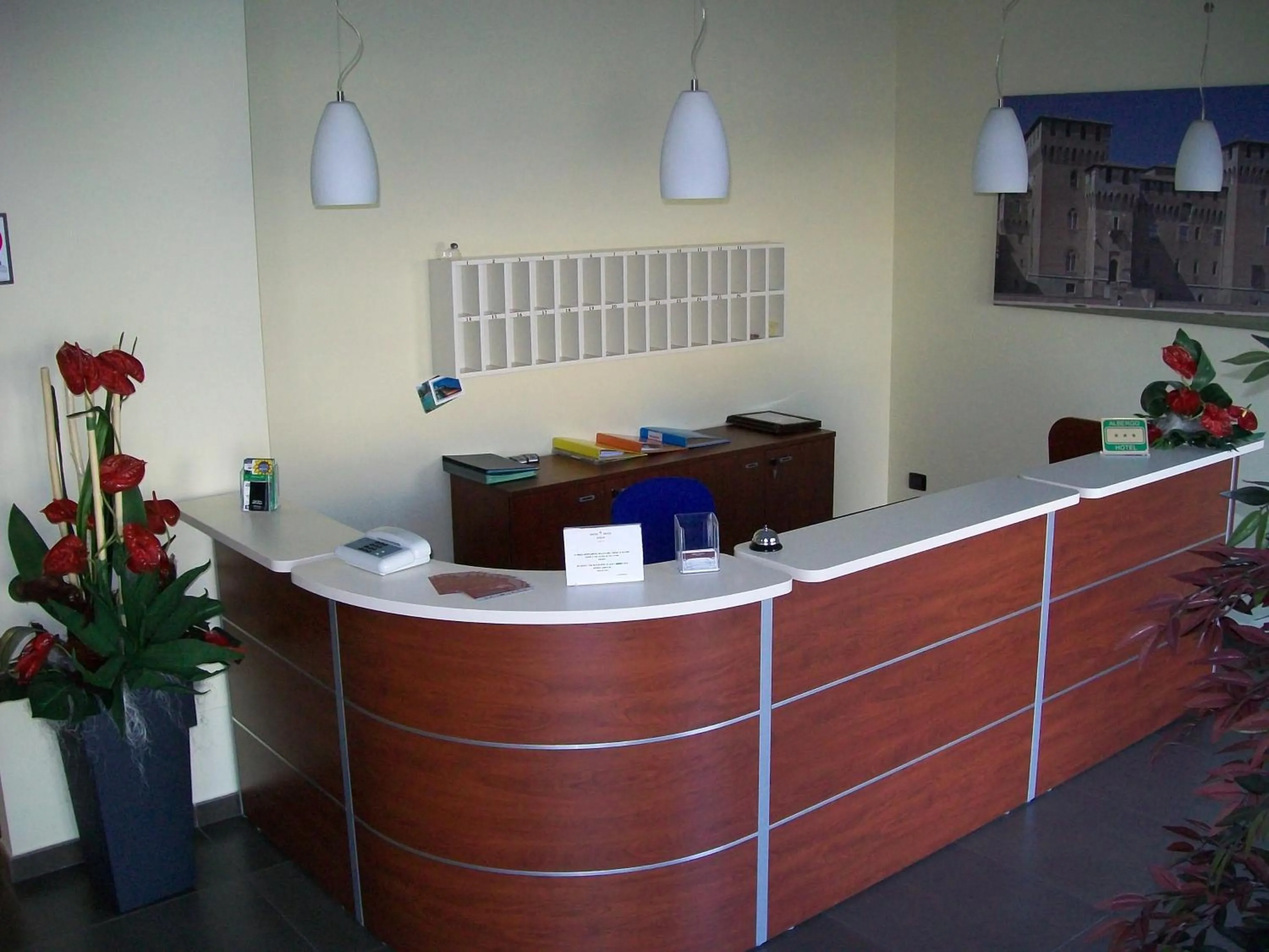 Lobby or reception in Confidence Hotel Viadana