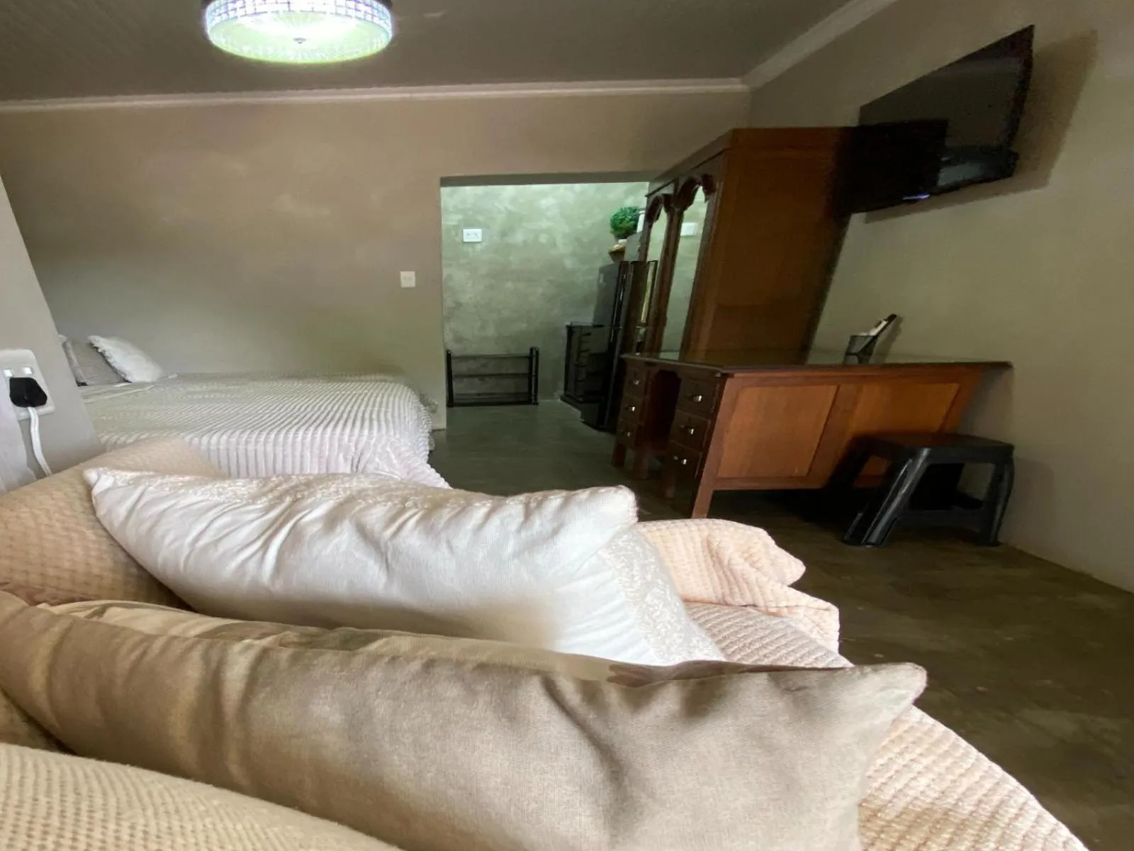 TV and multimedia, Bed in Aloe Guesthouse Klerksdorp