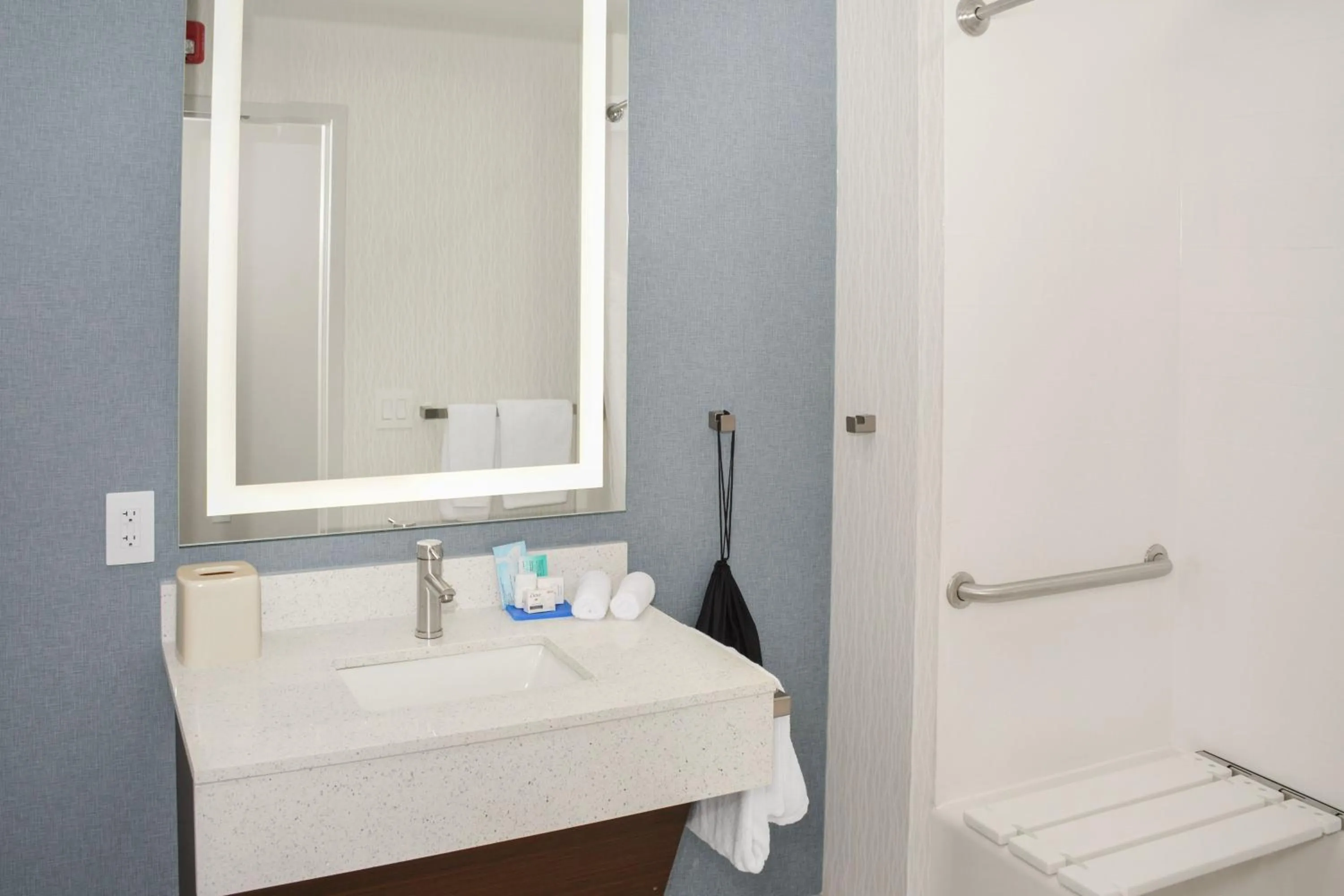 Bathroom in Four Points by Sheraton Fayetteville Fort Bragg