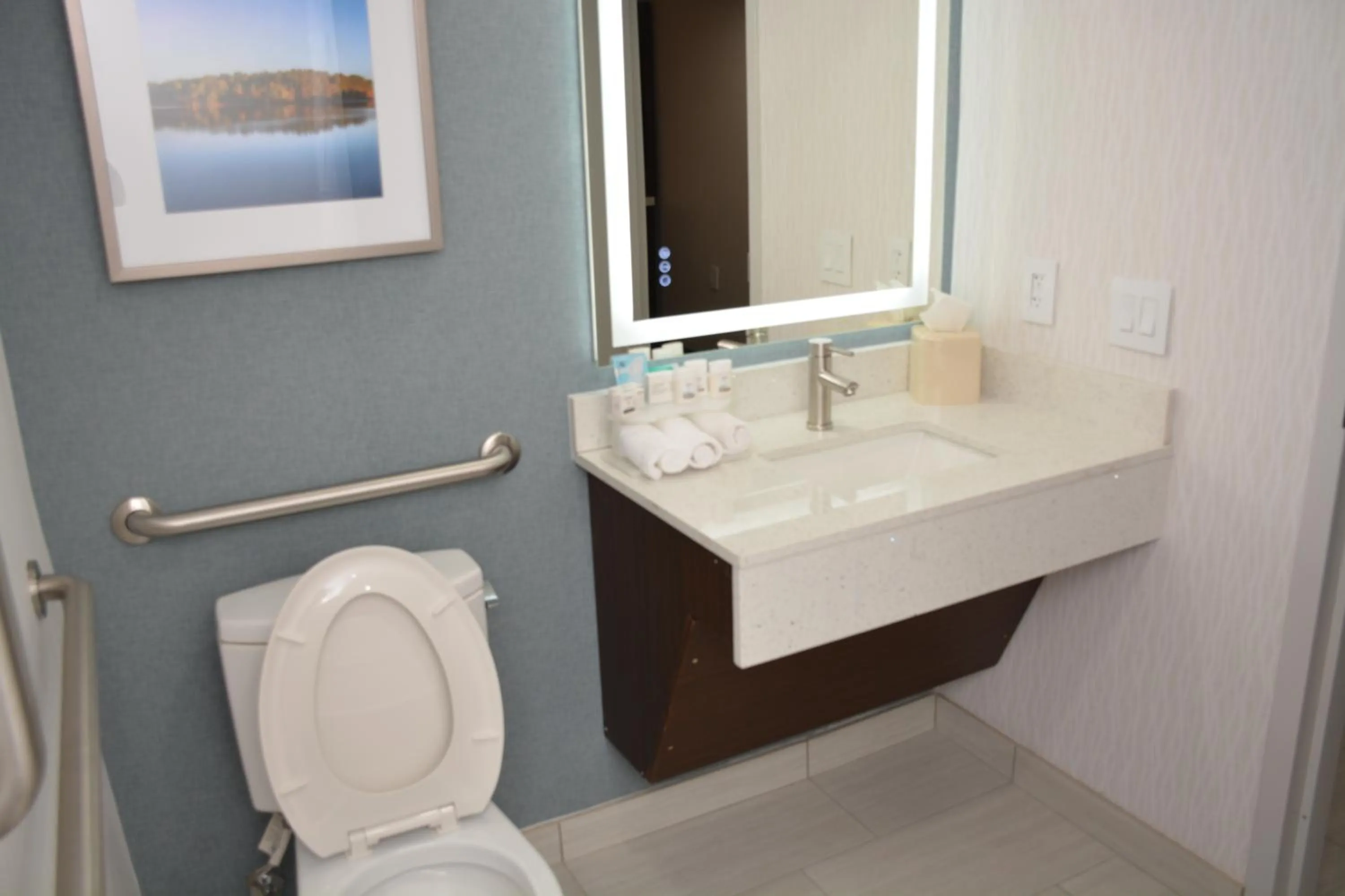 Bathroom in Four Points by Sheraton Fayetteville Fort Bragg