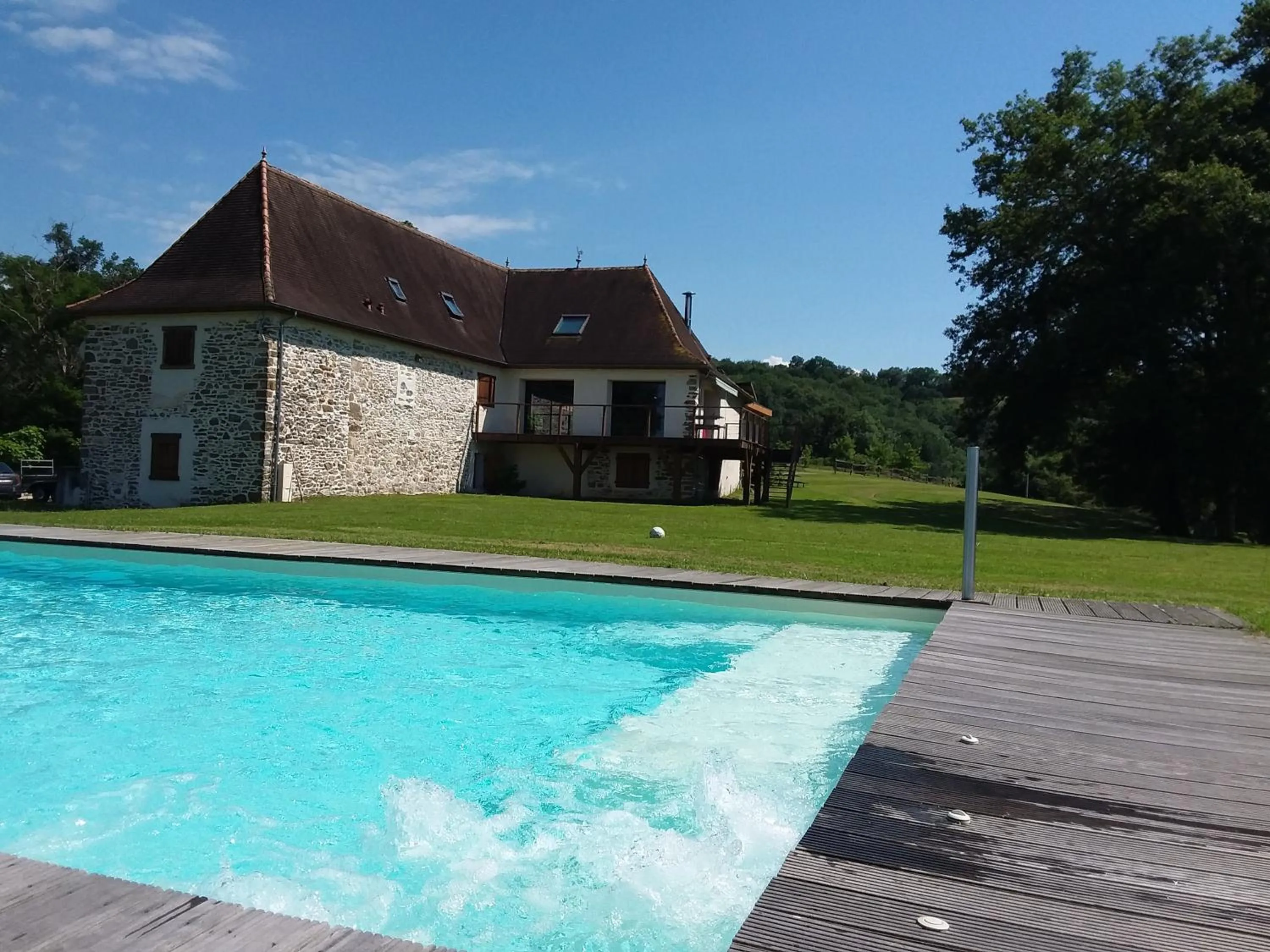 Garden in Chambres d hotes AZKENA