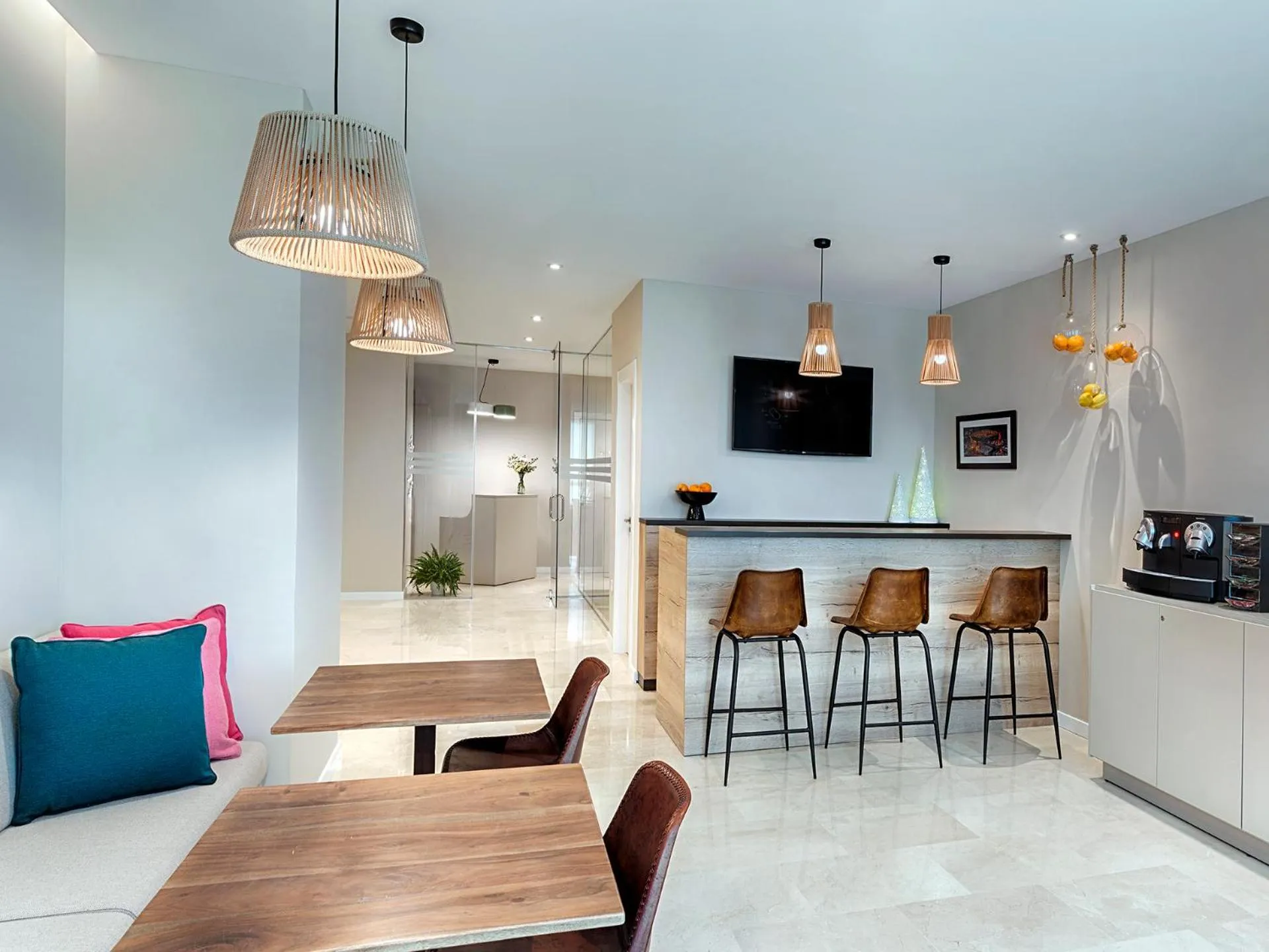 Living room in Opera House Valencia B&B