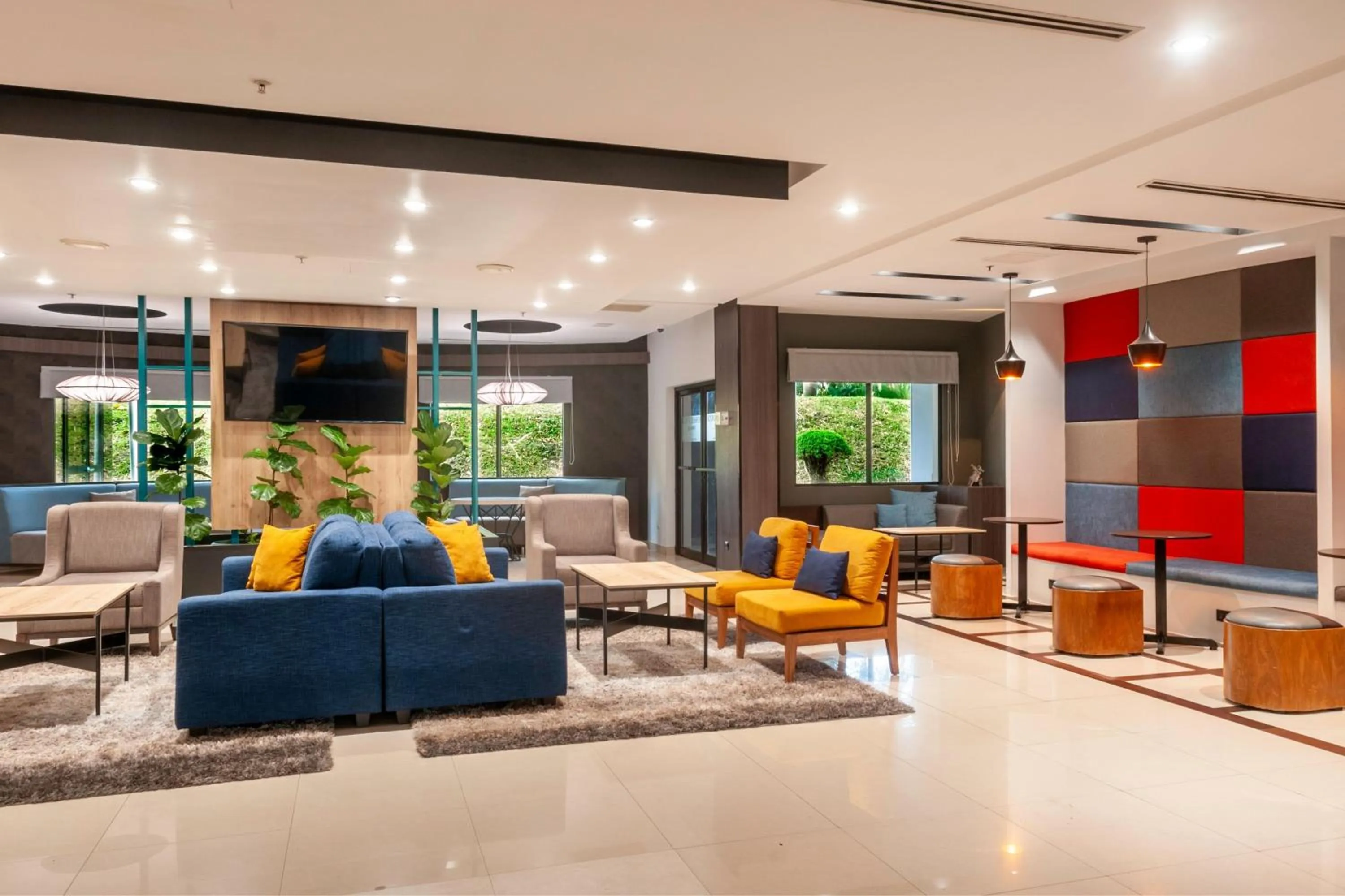 Lobby or reception in Courtyard by Marriott San Salvador