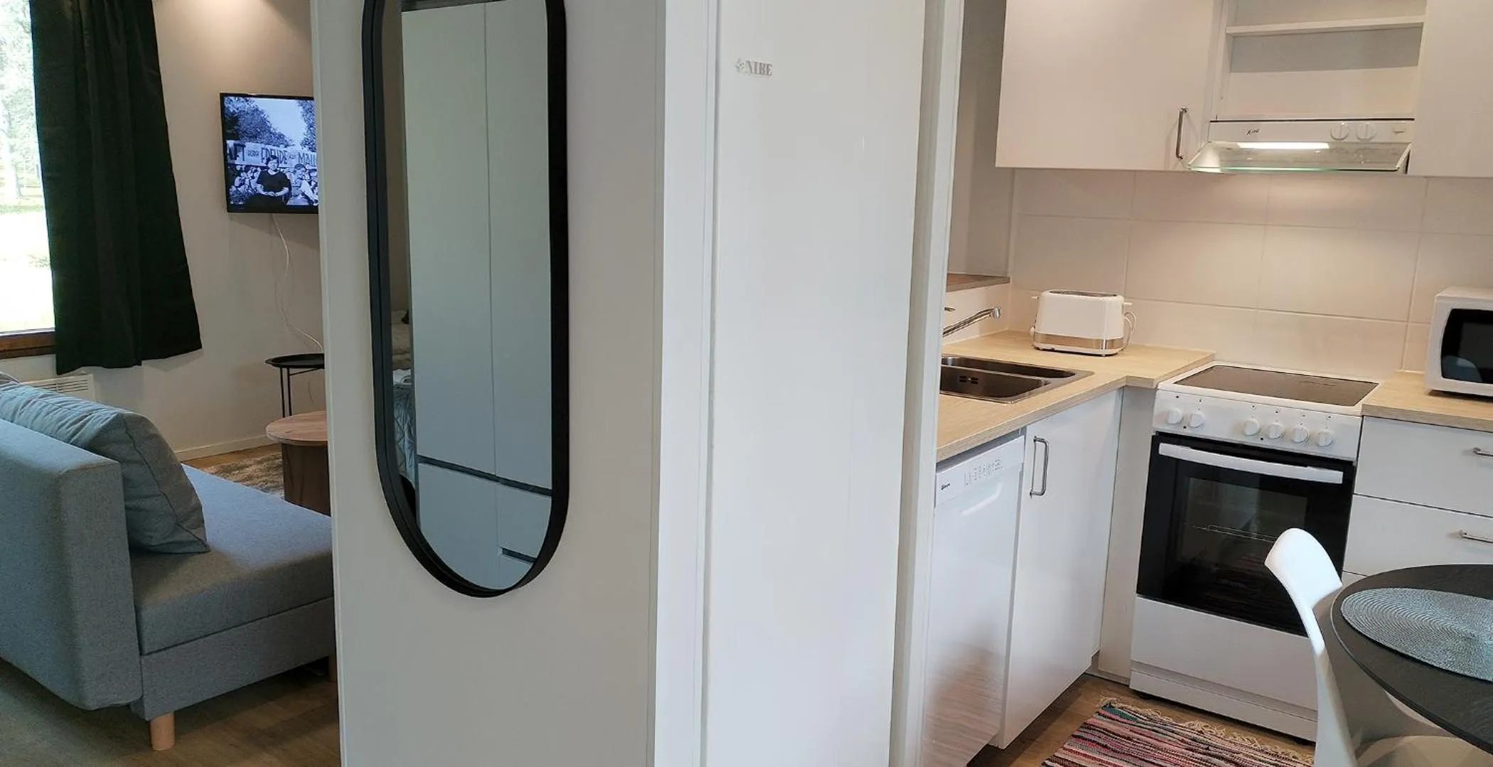 TV and multimedia in Kuukkeli Apartments Vuotso