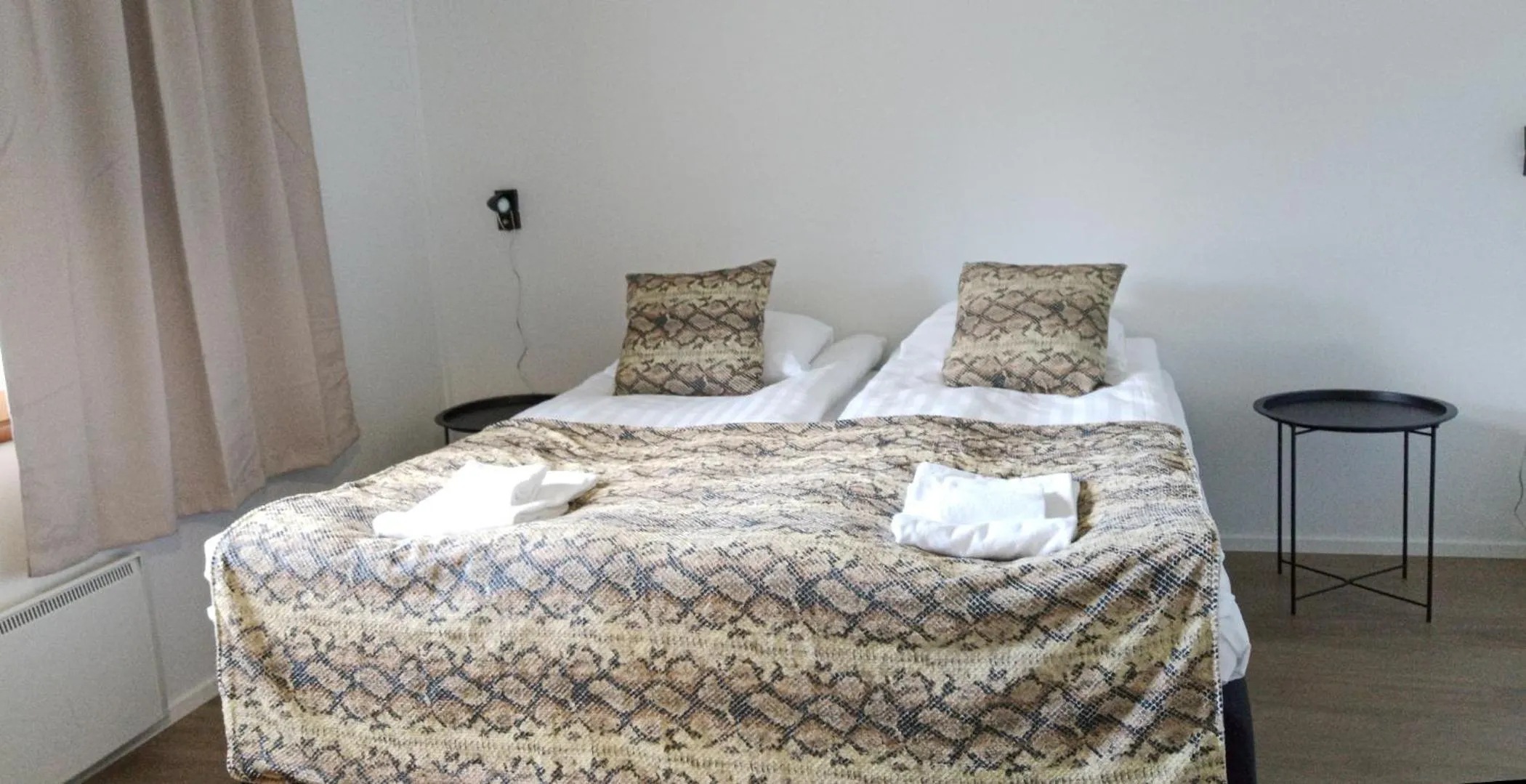 Bed in Kuukkeli Apartments Vuotso