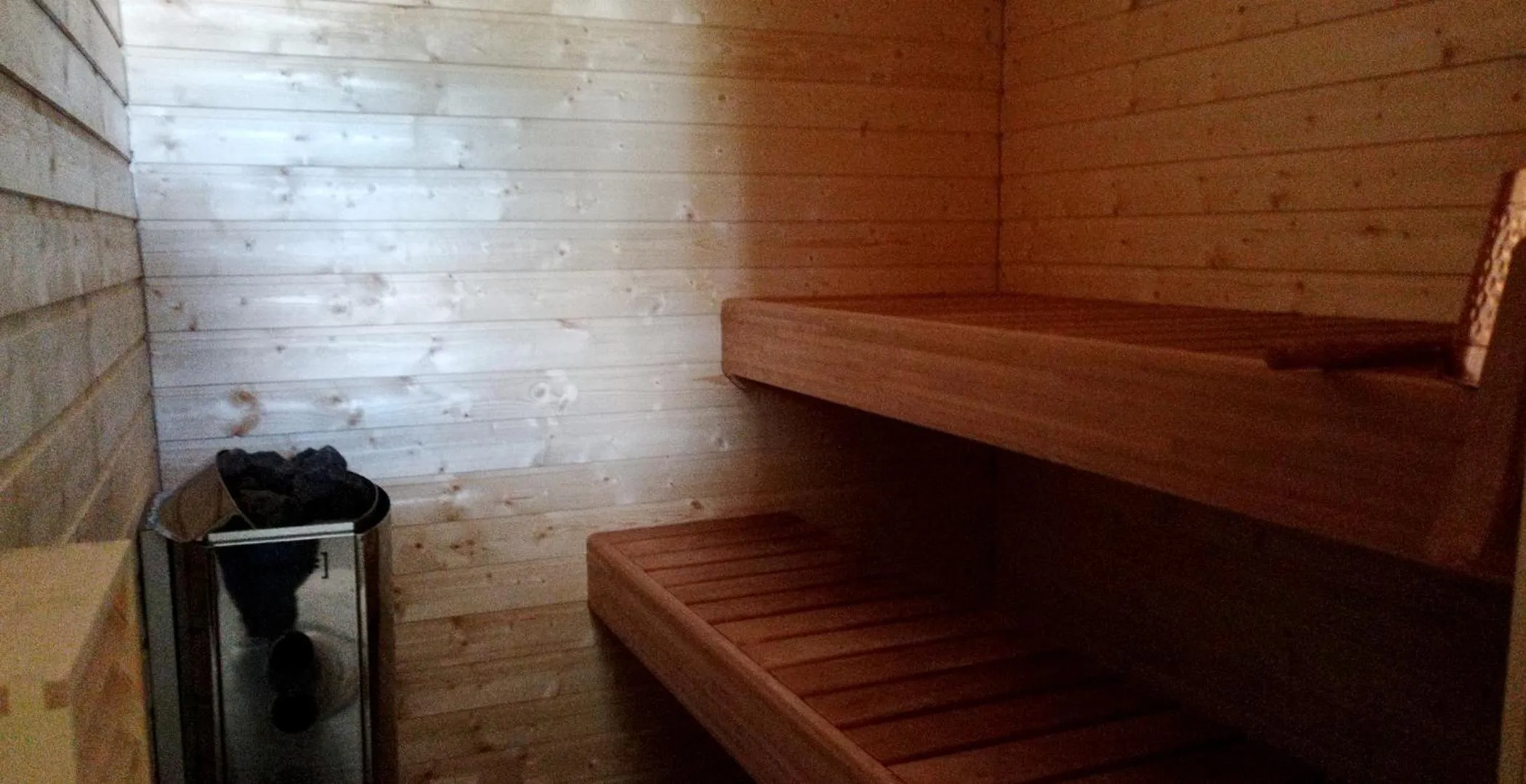 Sauna in Kuukkeli Apartments Vuotso