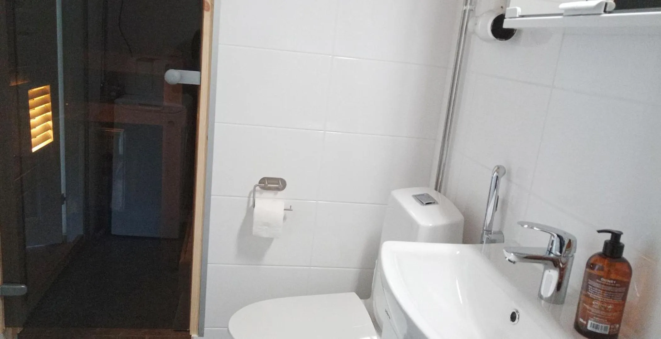 Bathroom in Kuukkeli Apartments Vuotso