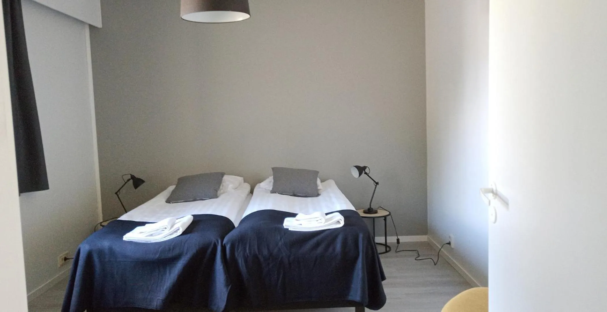 Bed in Kuukkeli Apartments Vuotso