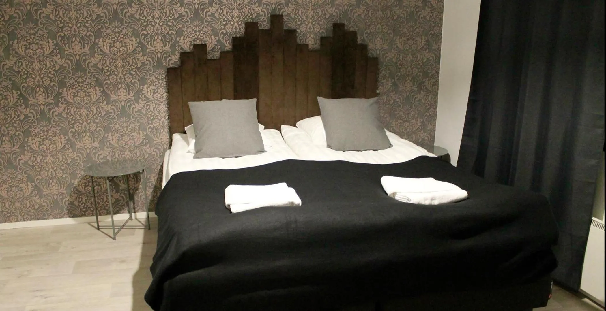 Bed in Kuukkeli Apartments Vuotso