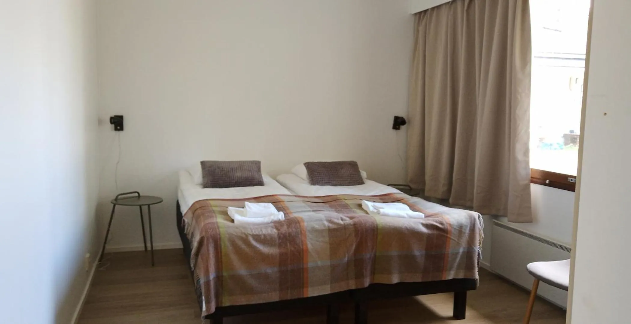 Bed in Kuukkeli Apartments Vuotso