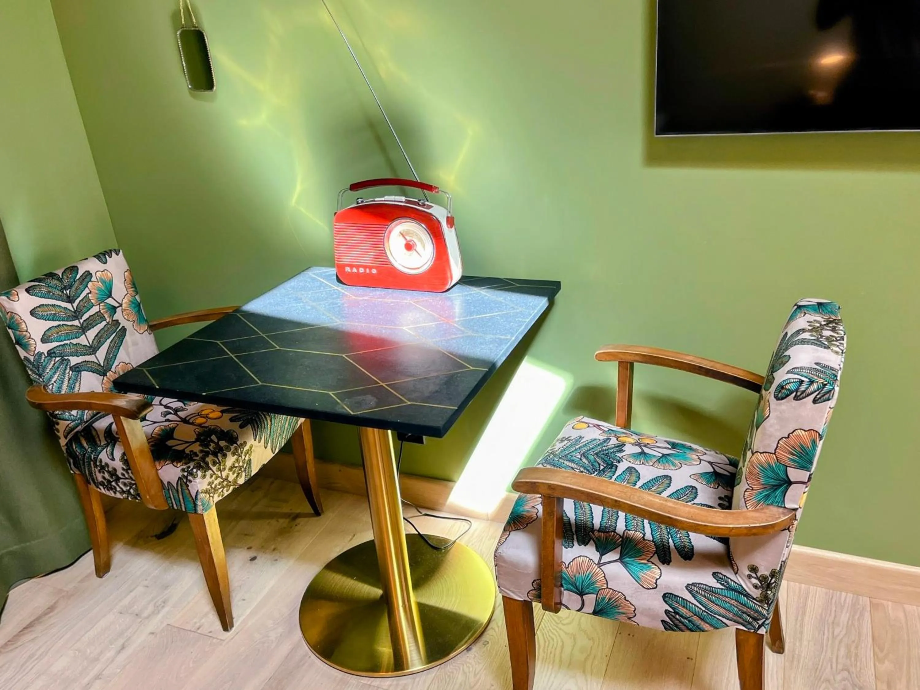 Seating area in Les intérieurs d'Angèle