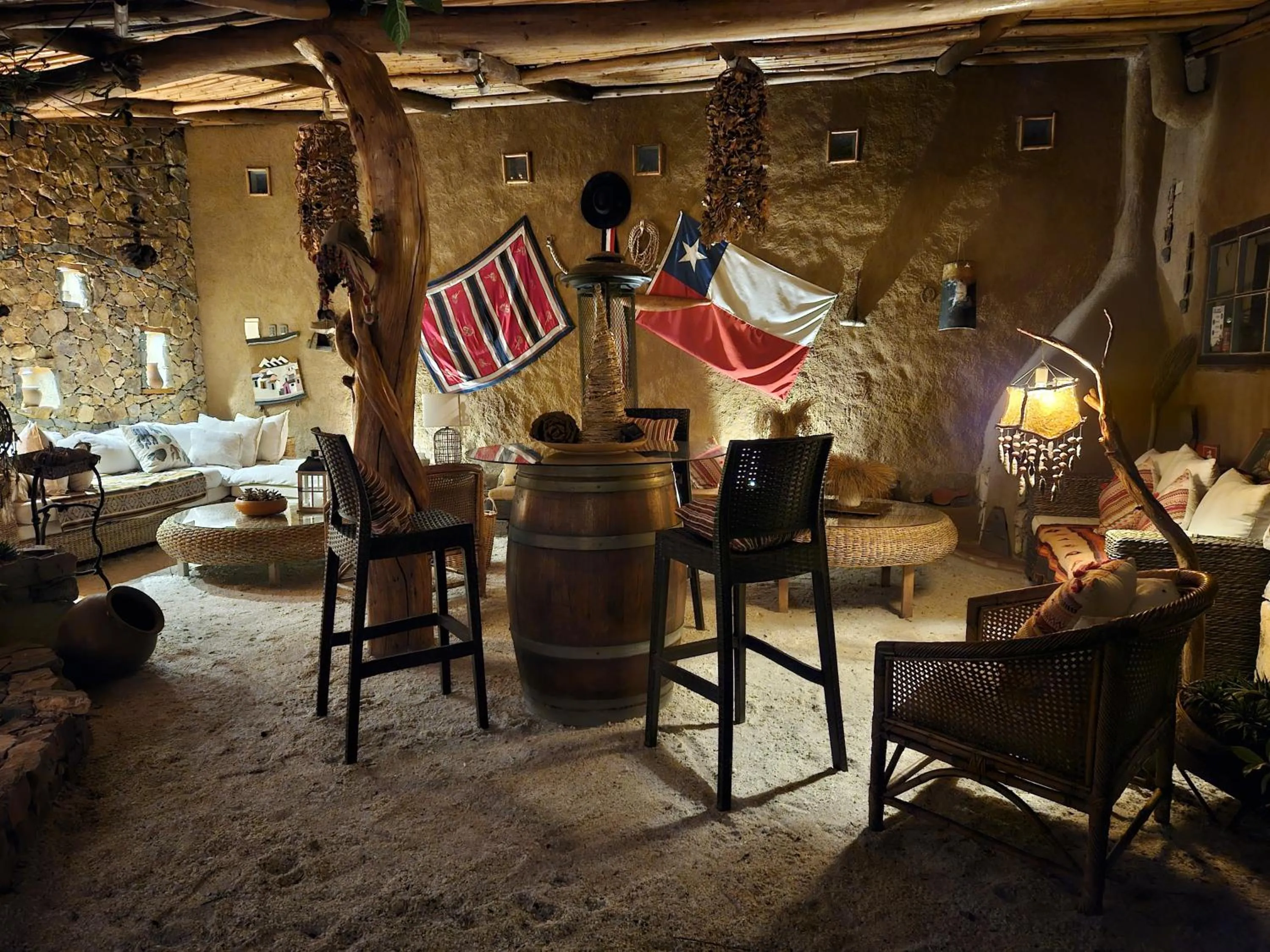 Seating area in Hotel Boutique Terra Diaguita & Spa