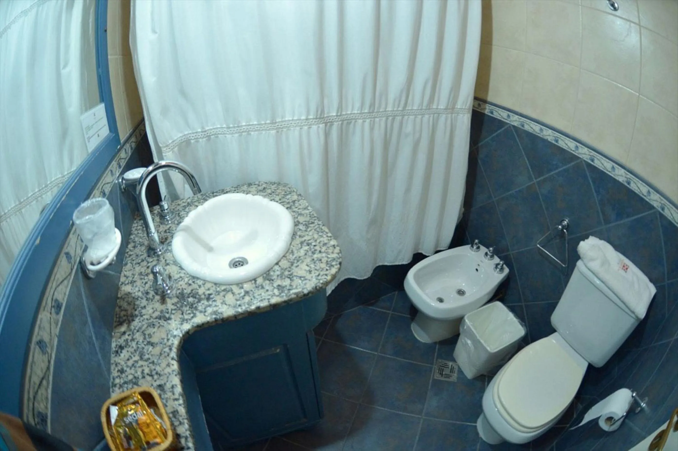 Bathroom in Aikendor Hotel Panorámico