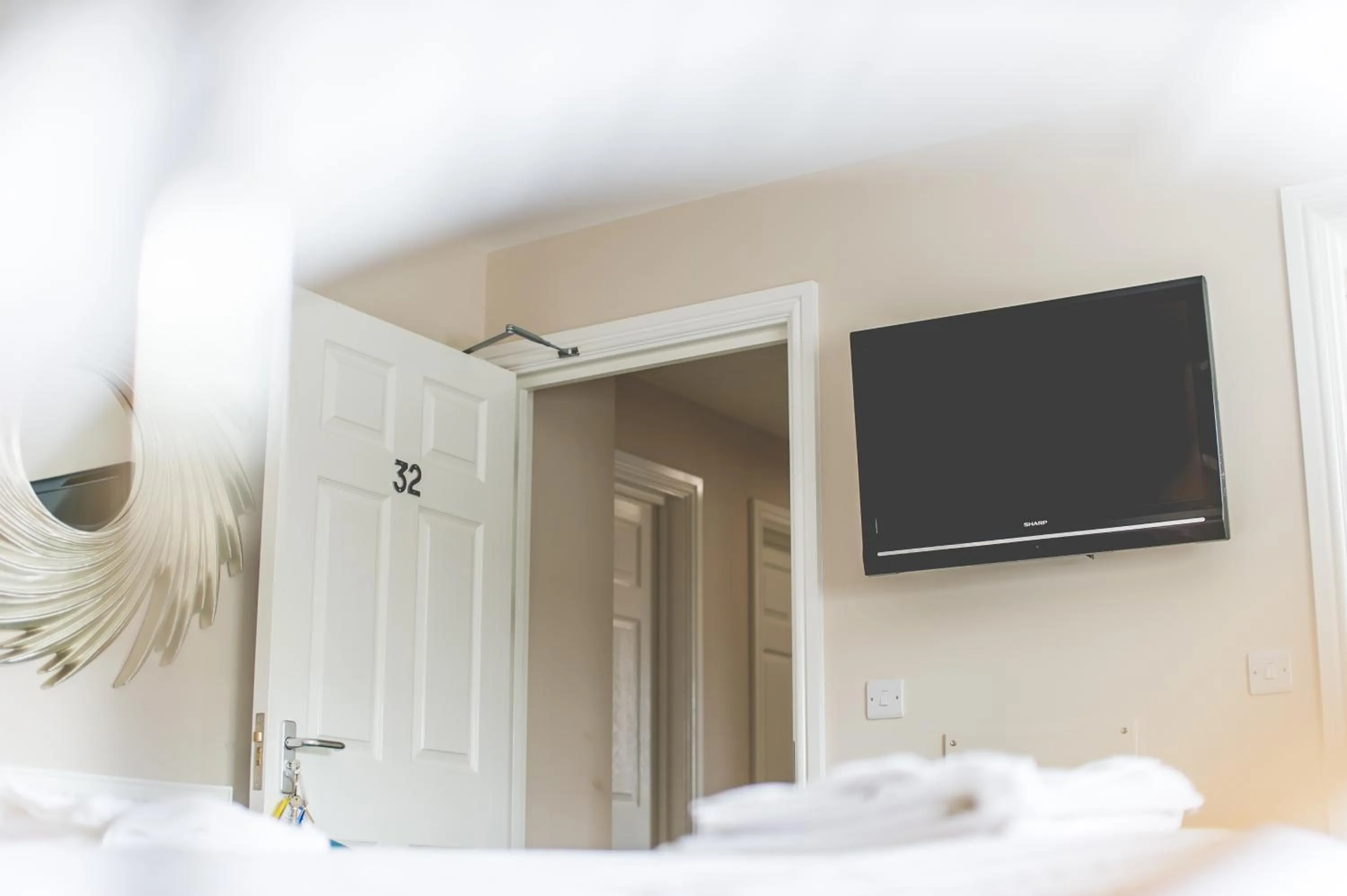 Bed in Four Seasons Hotel