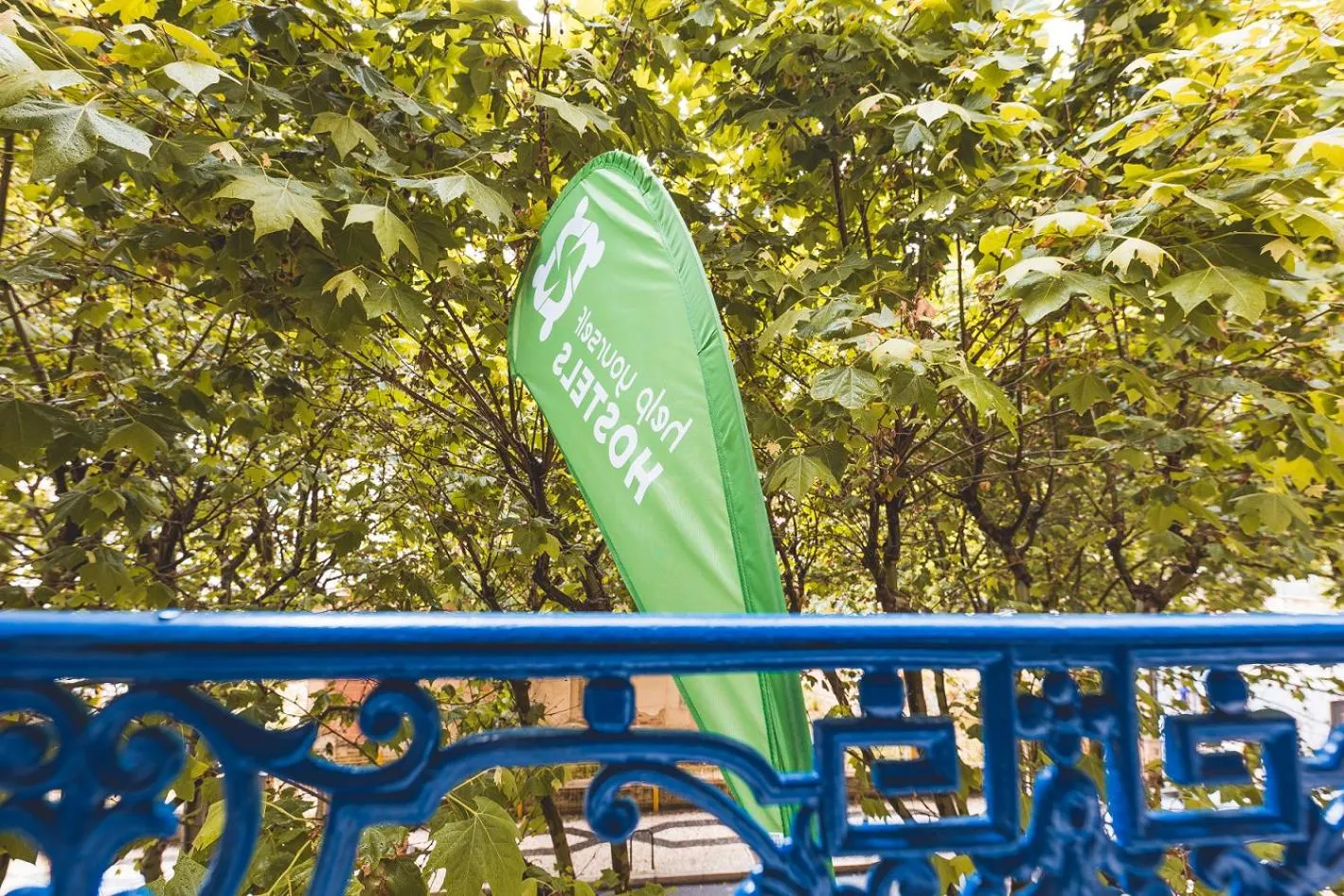 Decorative detail in Help Yourself Hostels - Parede