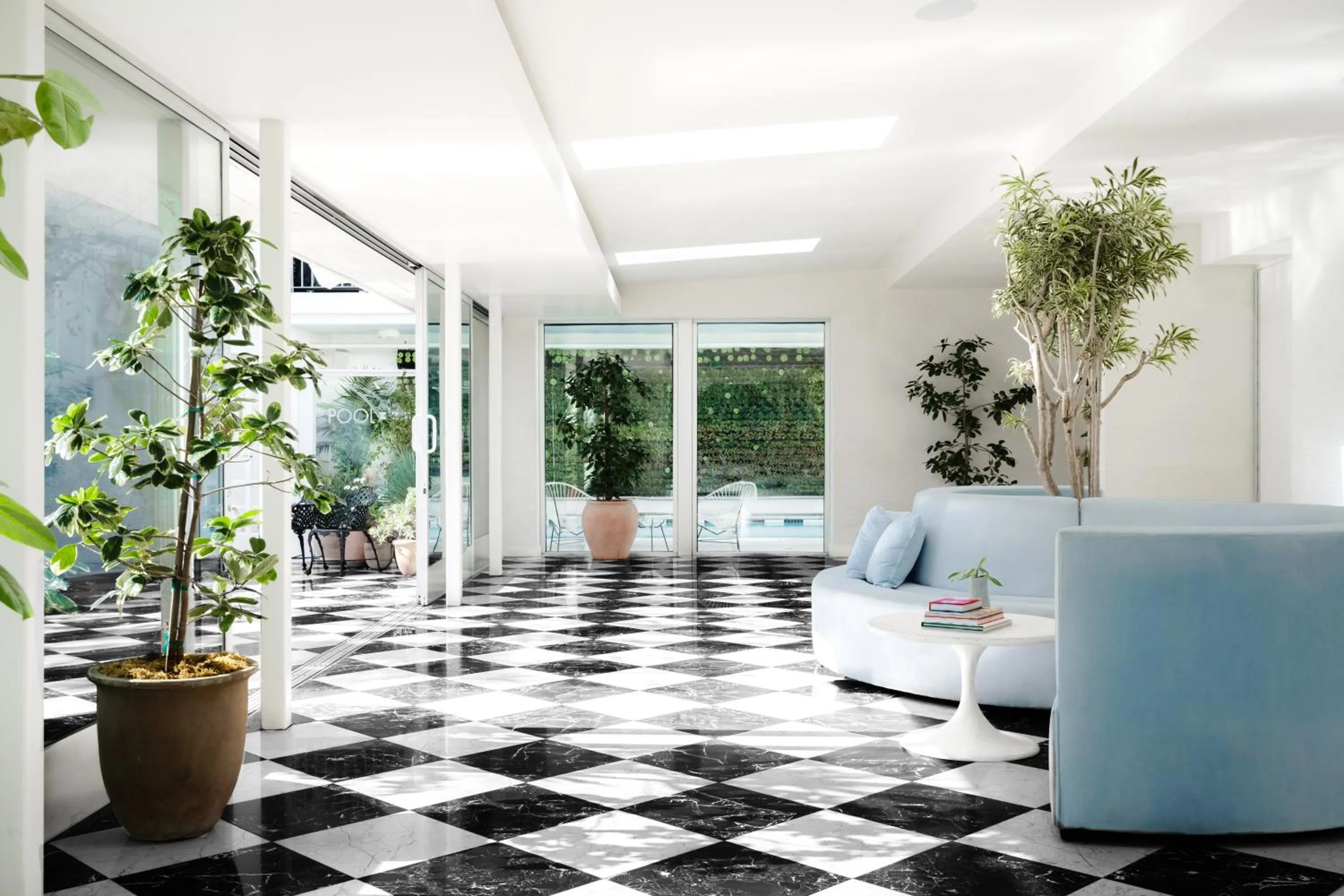 Seating area in Short Stories Hotel Near The Grove