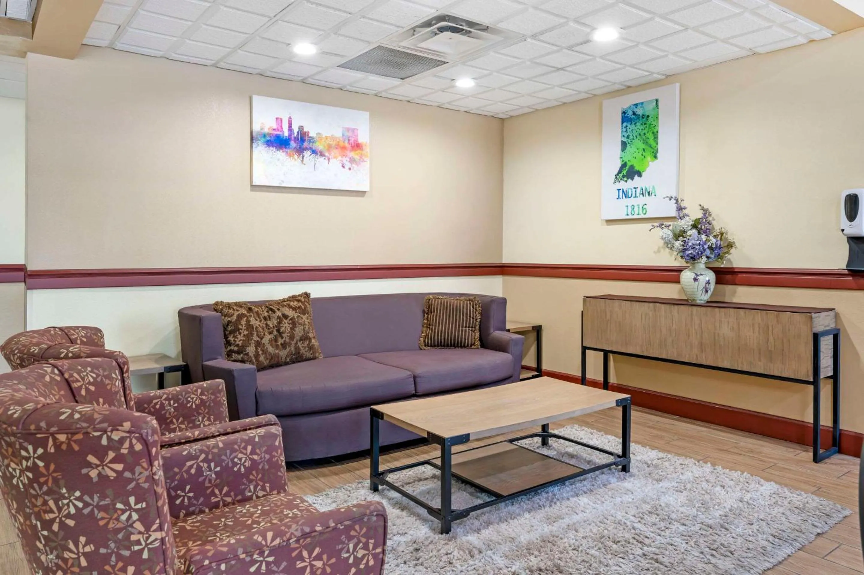 Lobby or reception in Quality Suites