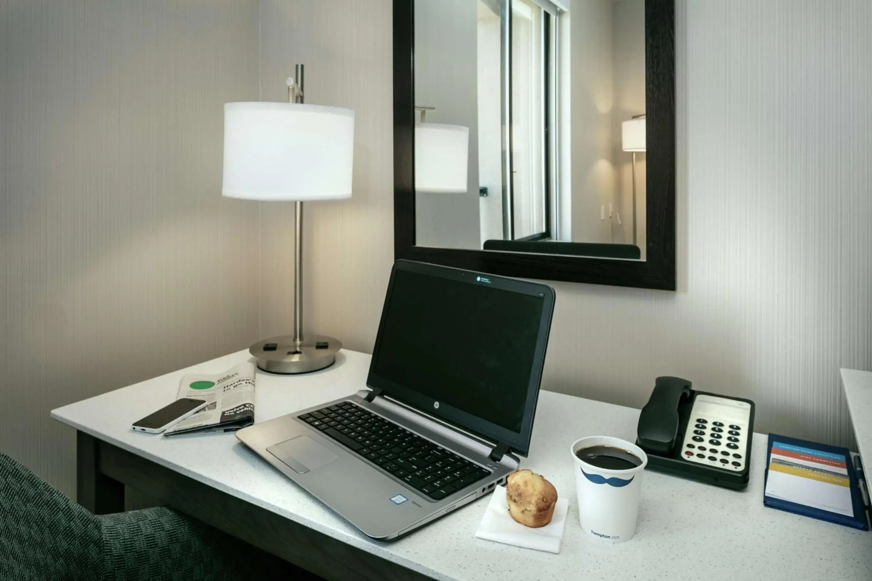 King Studio with Roll-In Shower - Disability Access in Hampton Inn & Suites Arroyo Grande King Studio with Roll-In Shower - Disability Access in Hampton Inn & Suites Arroyo Grande