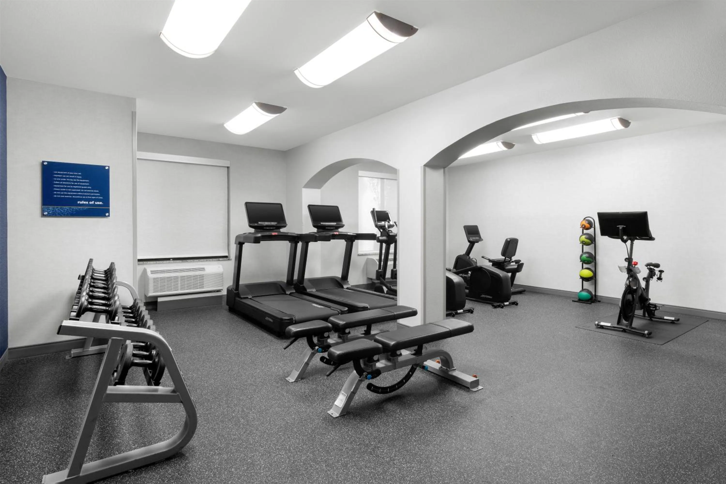 Fitness centre/facilities in Hampton Inn & Suites Arroyo Grande