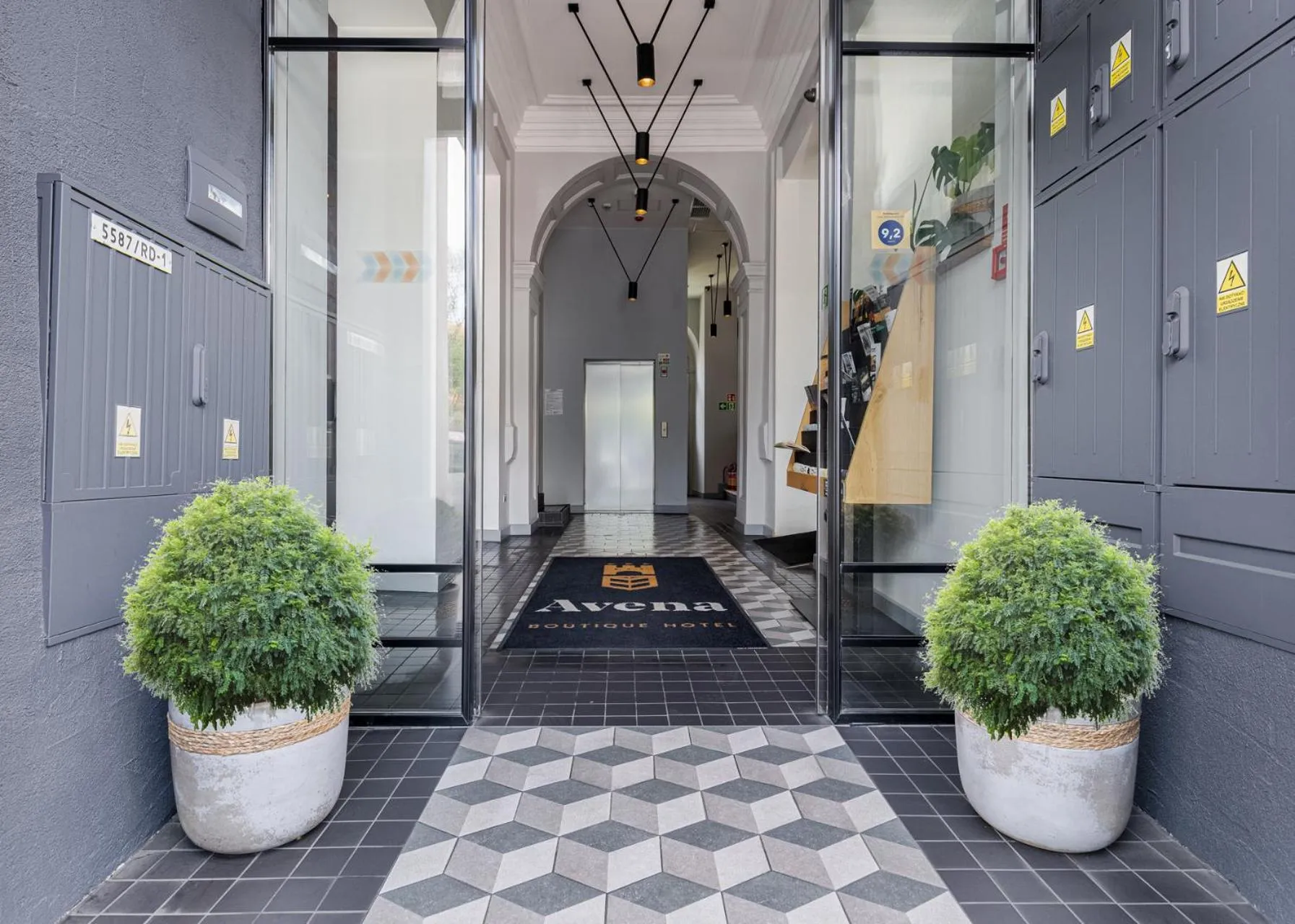 Facade/entrance in Avena Boutique Hotel by Artery Hotels