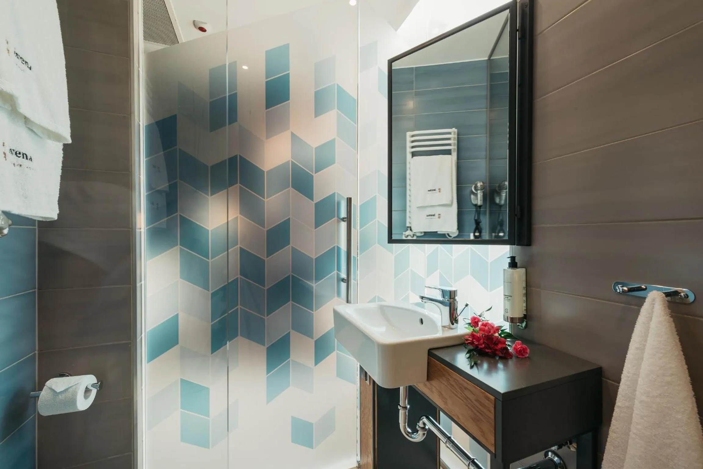 Shower in Avena Boutique Hotel by Artery Hotels