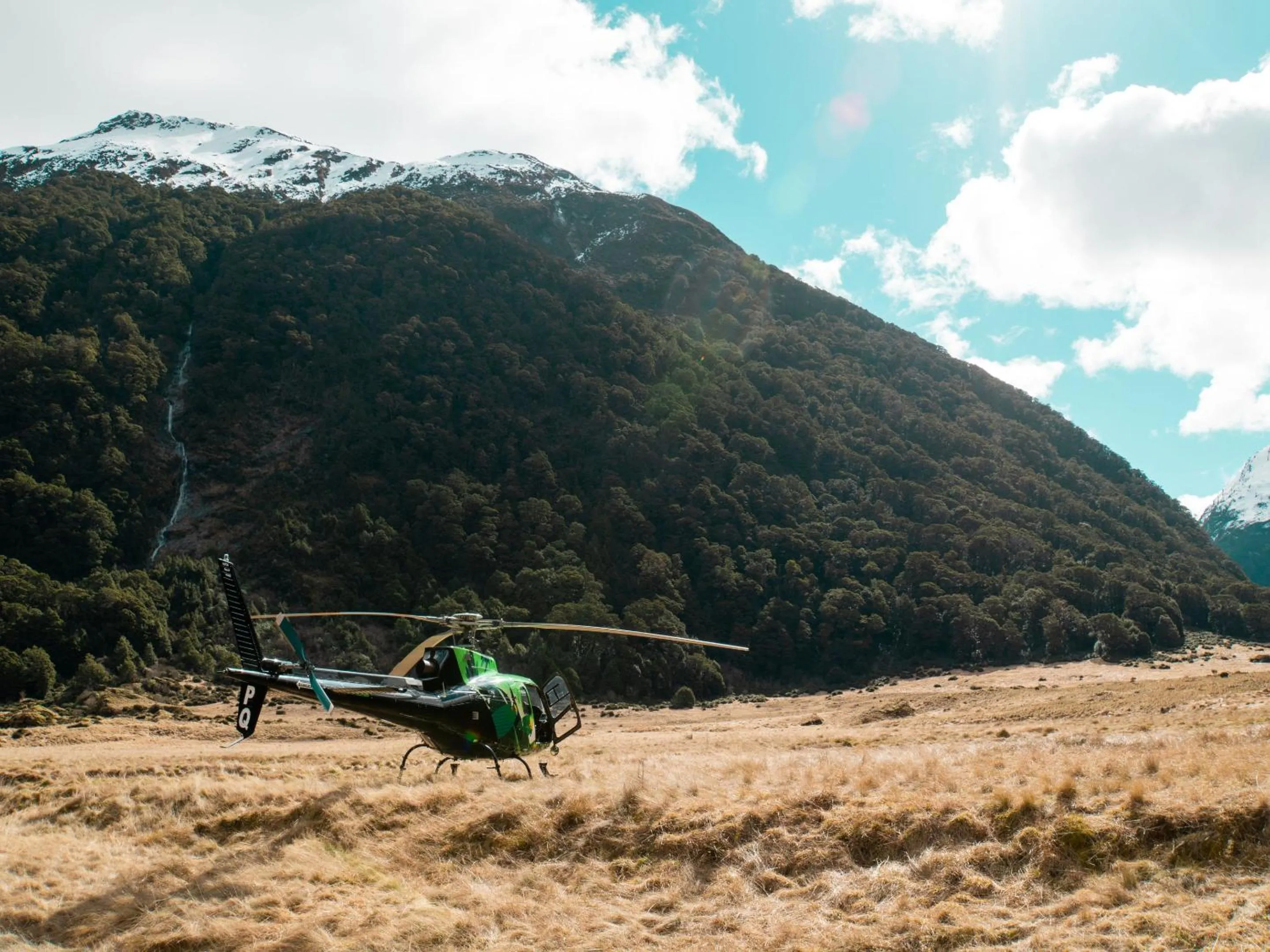 Natural landscape in Wonderland Makarora Lodge