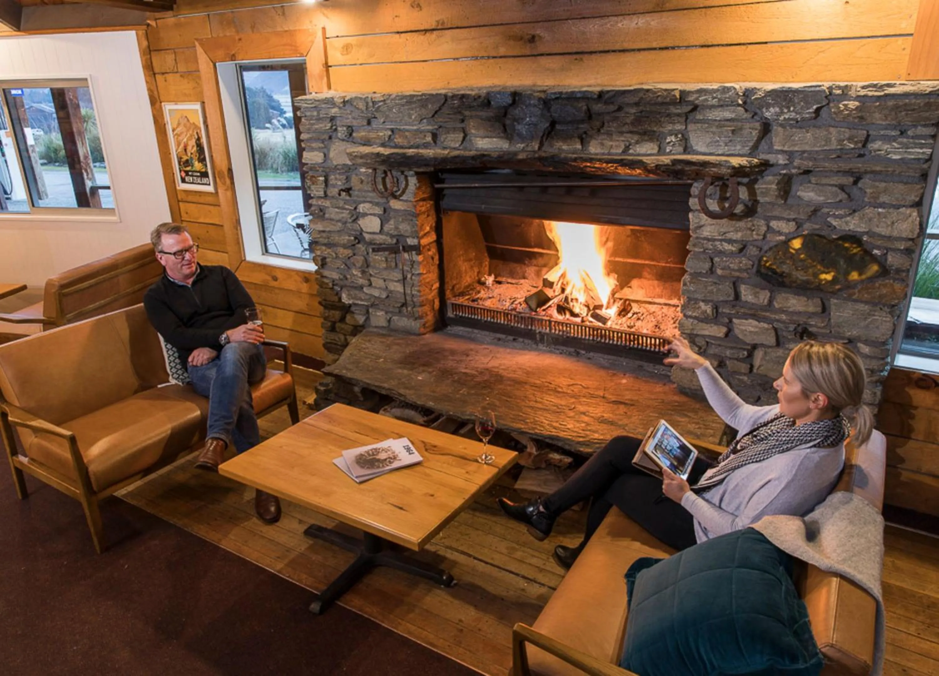 People in Wonderland Makarora Lodge