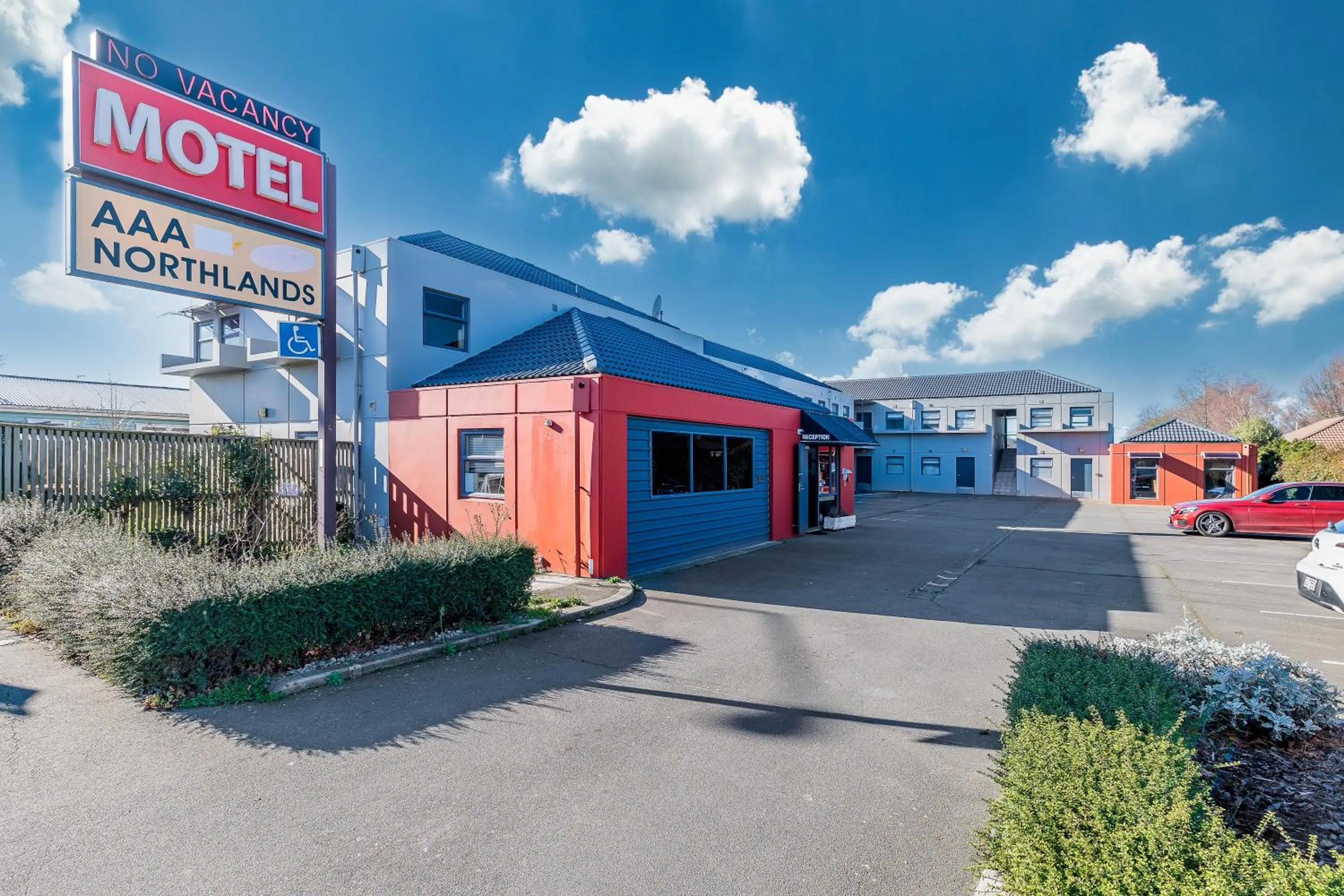 Property building in AAA Northlands Motel