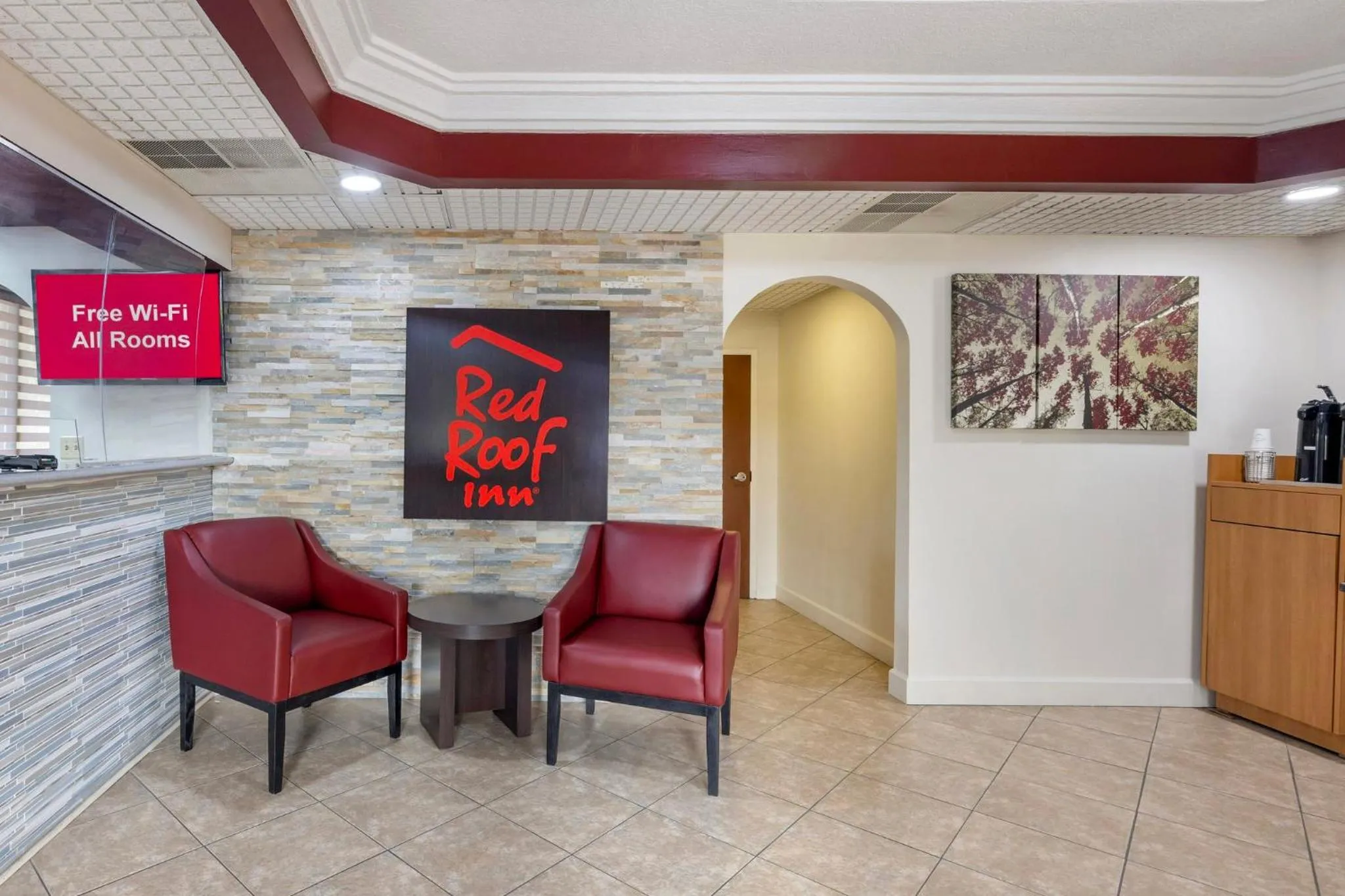 Lobby or reception in Red Roof Inn Franklin, TN