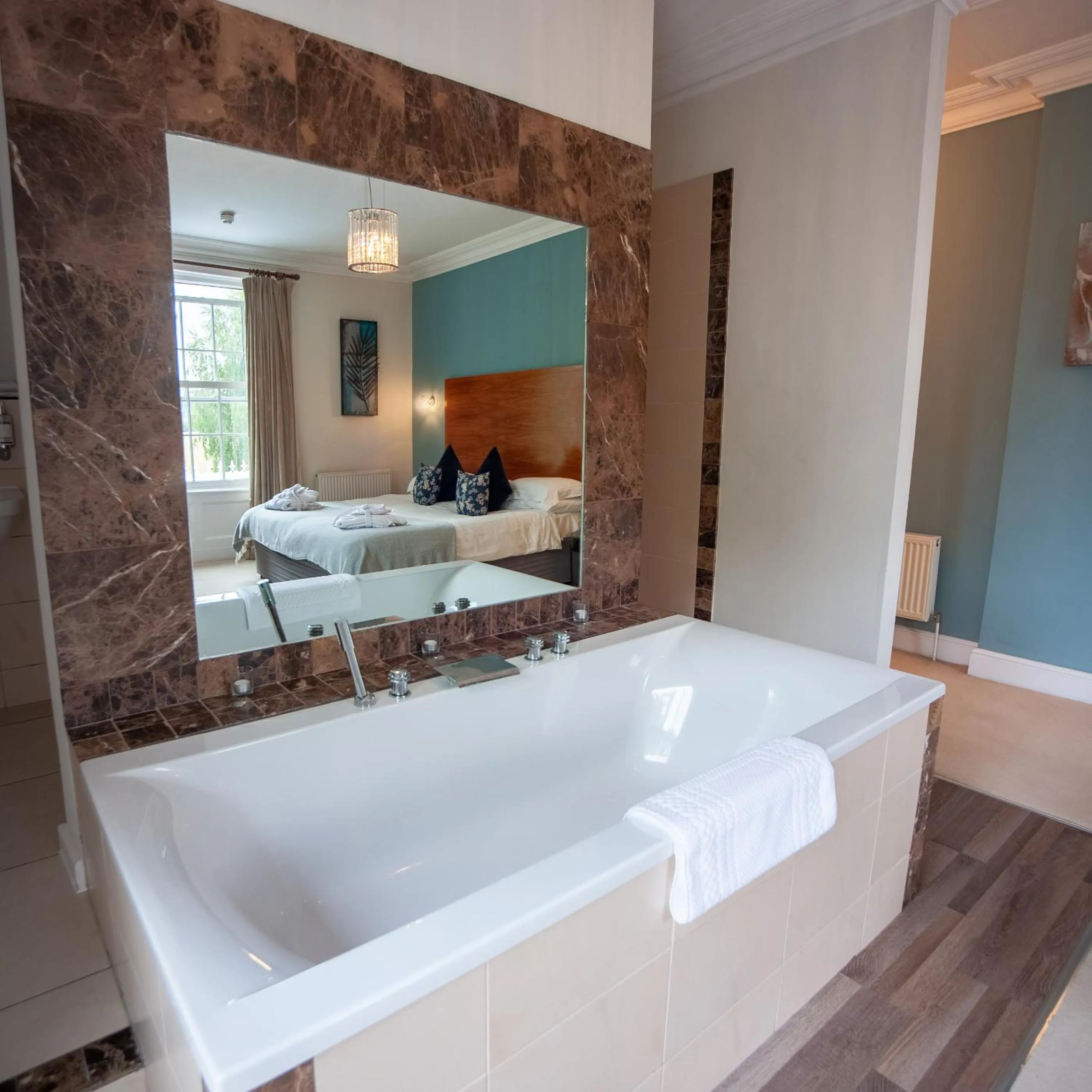 Bathroom in Fishmore Hall Hotel and Boutique Spa