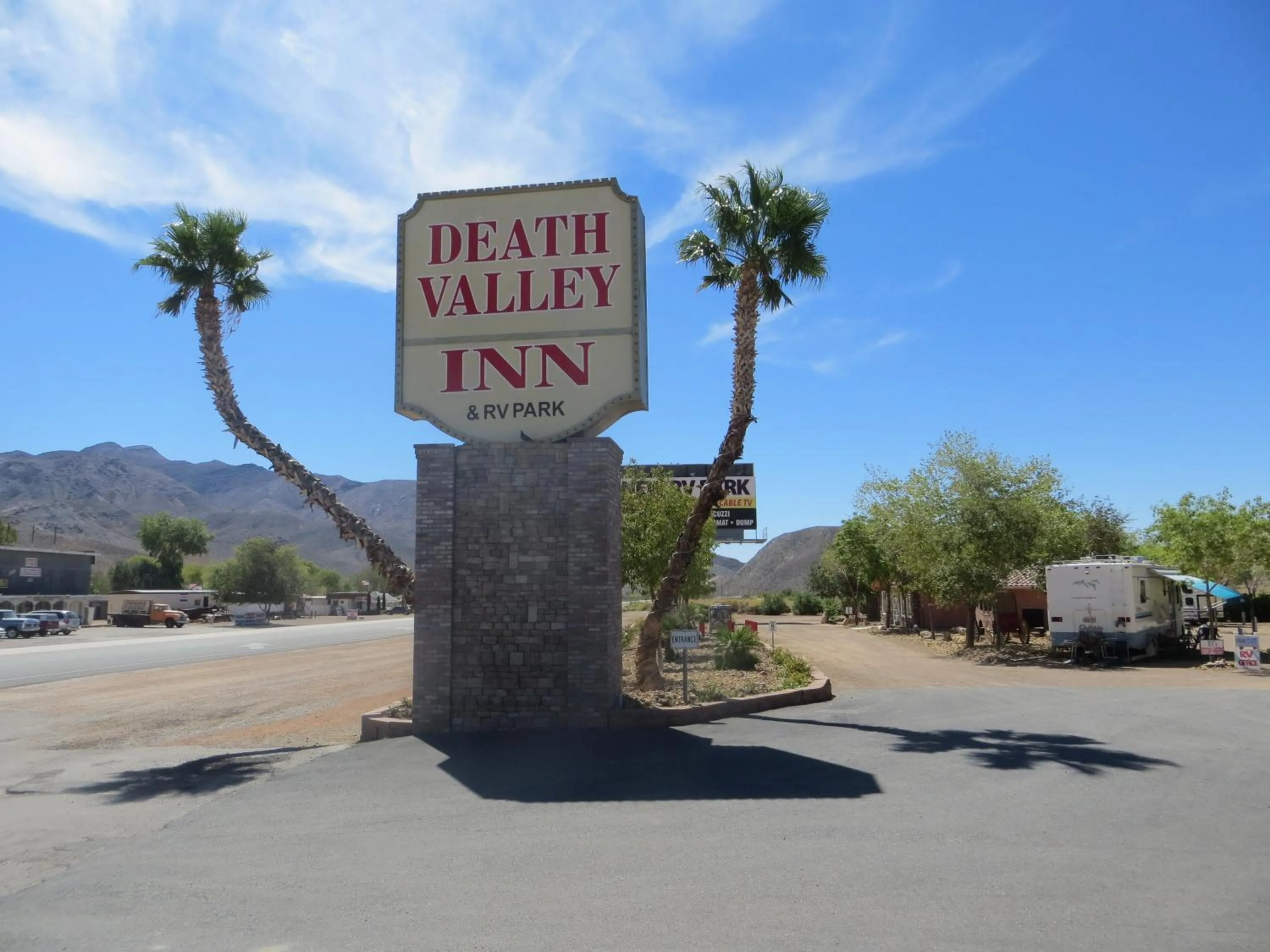Facade/entrance in Death Valley Inn