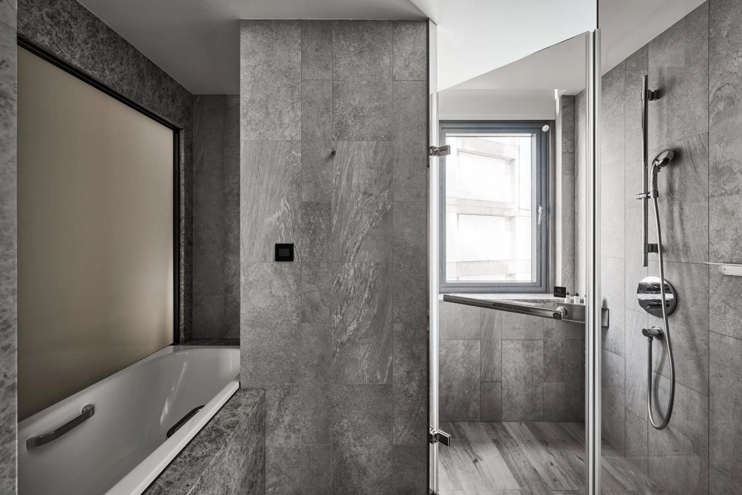 Bathroom in Suz & Catorze Taipei, a Tribute Portfolio Hotel