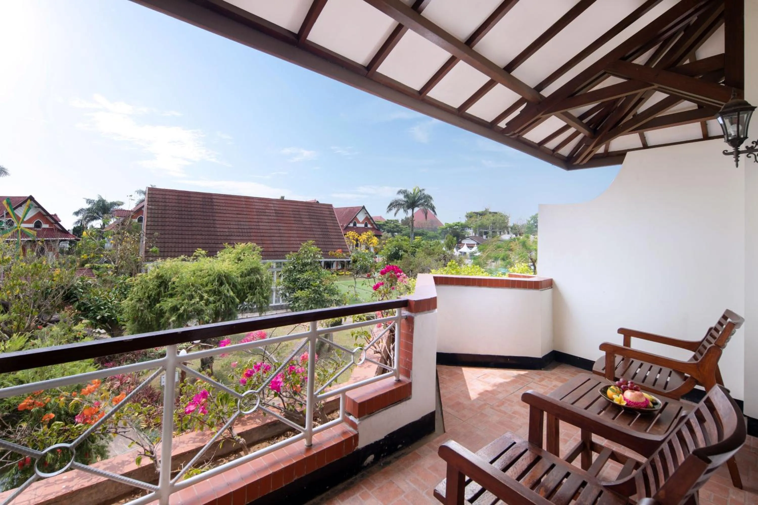 Balcony/Terrace in Royal Hotel and Villa Batu