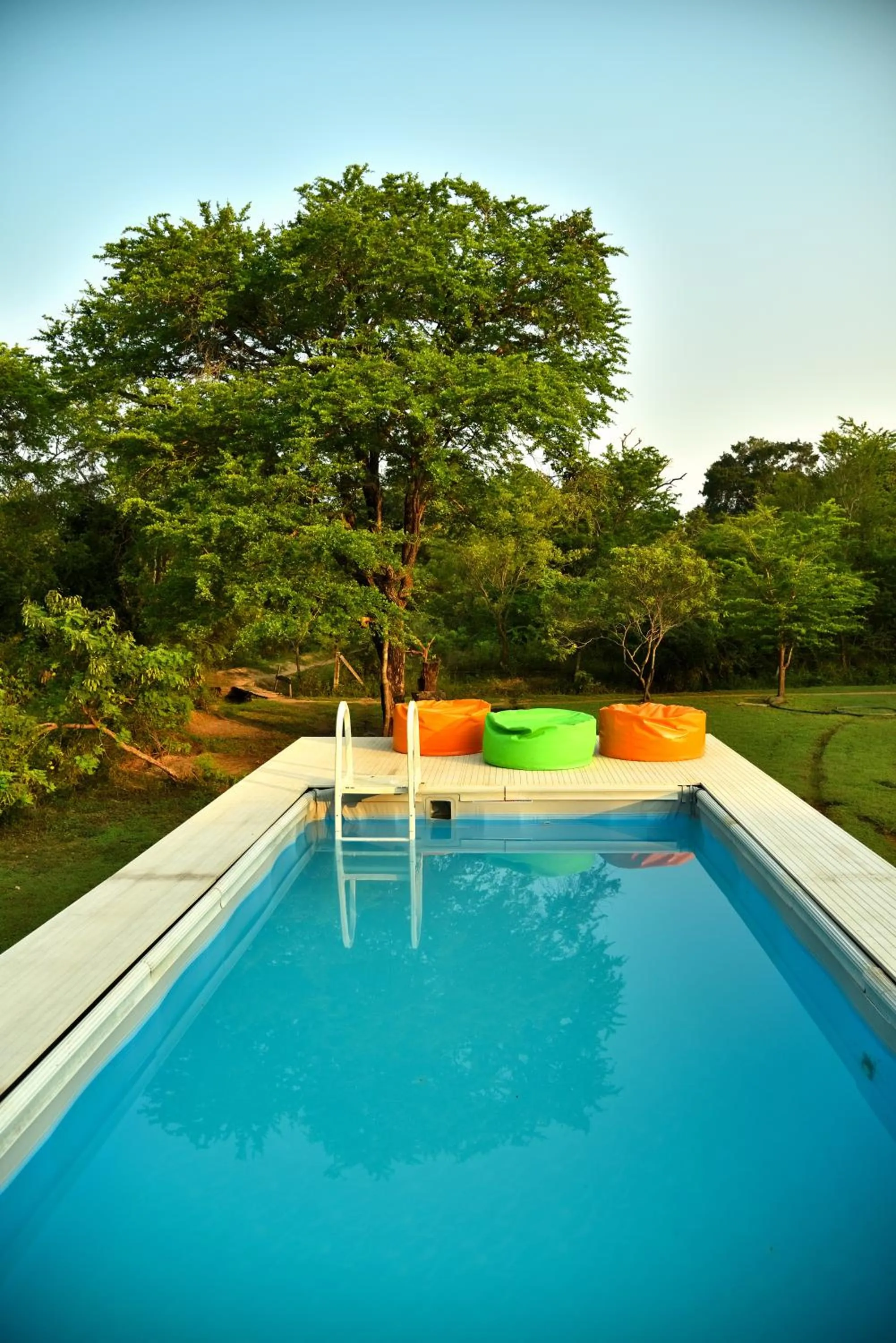 Swimming pool in Mahoora - Yala by Eco Team