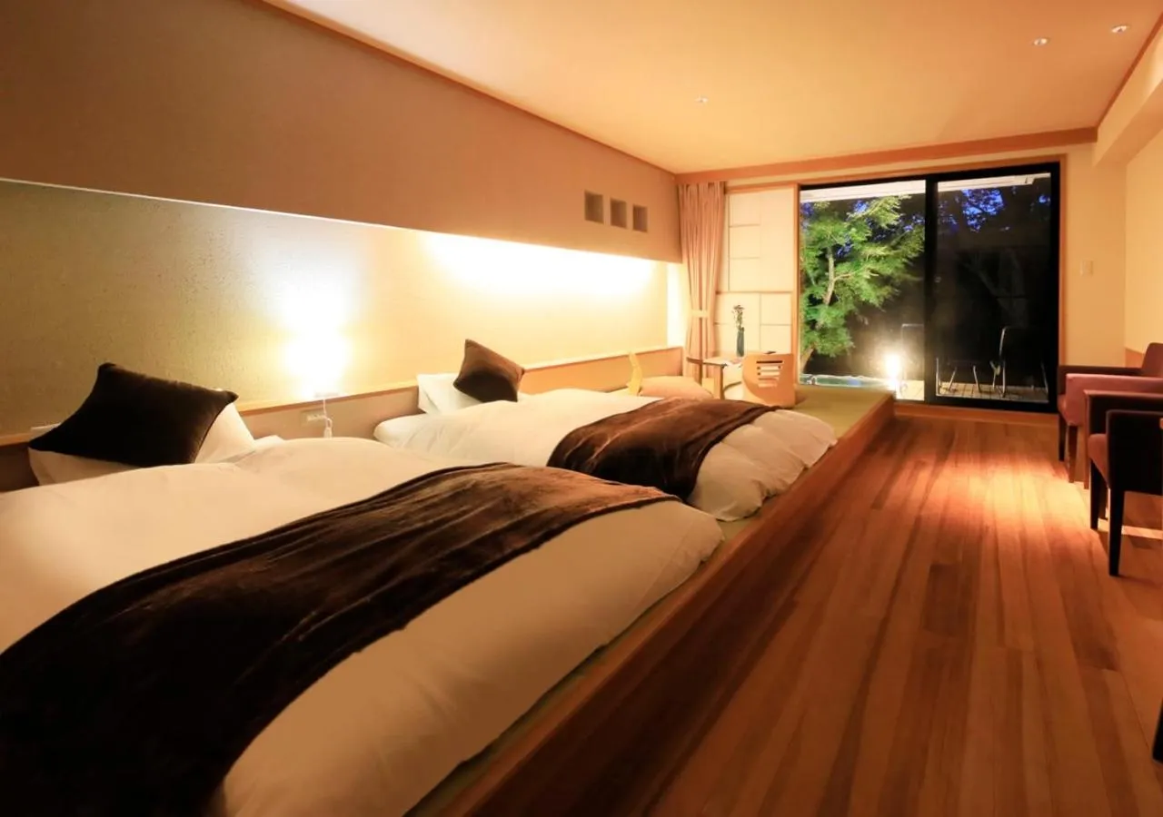 Photo of the whole room, Bed in Hotel Shikisai