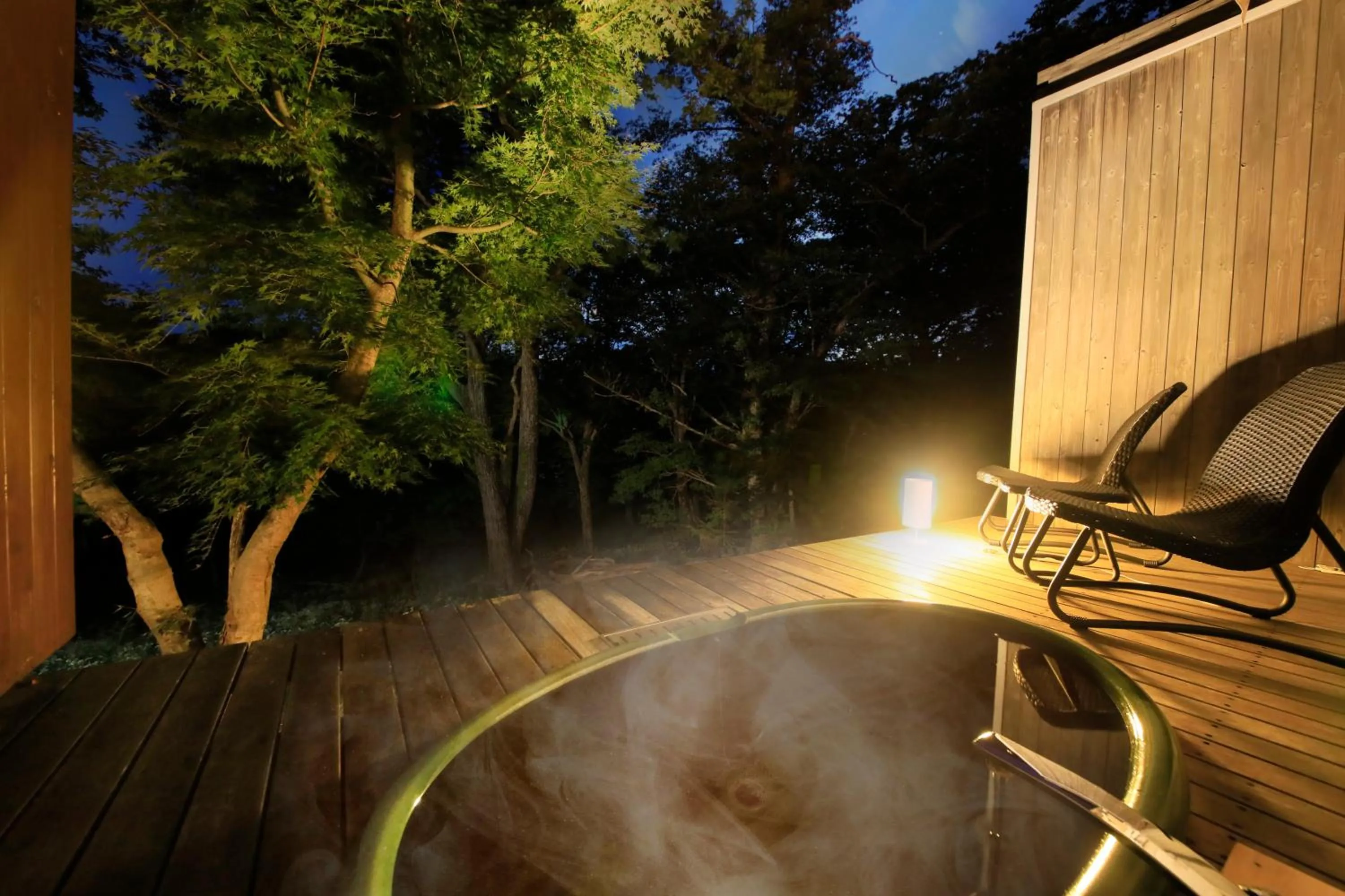 Open Air Bath in Hotel Shikisai