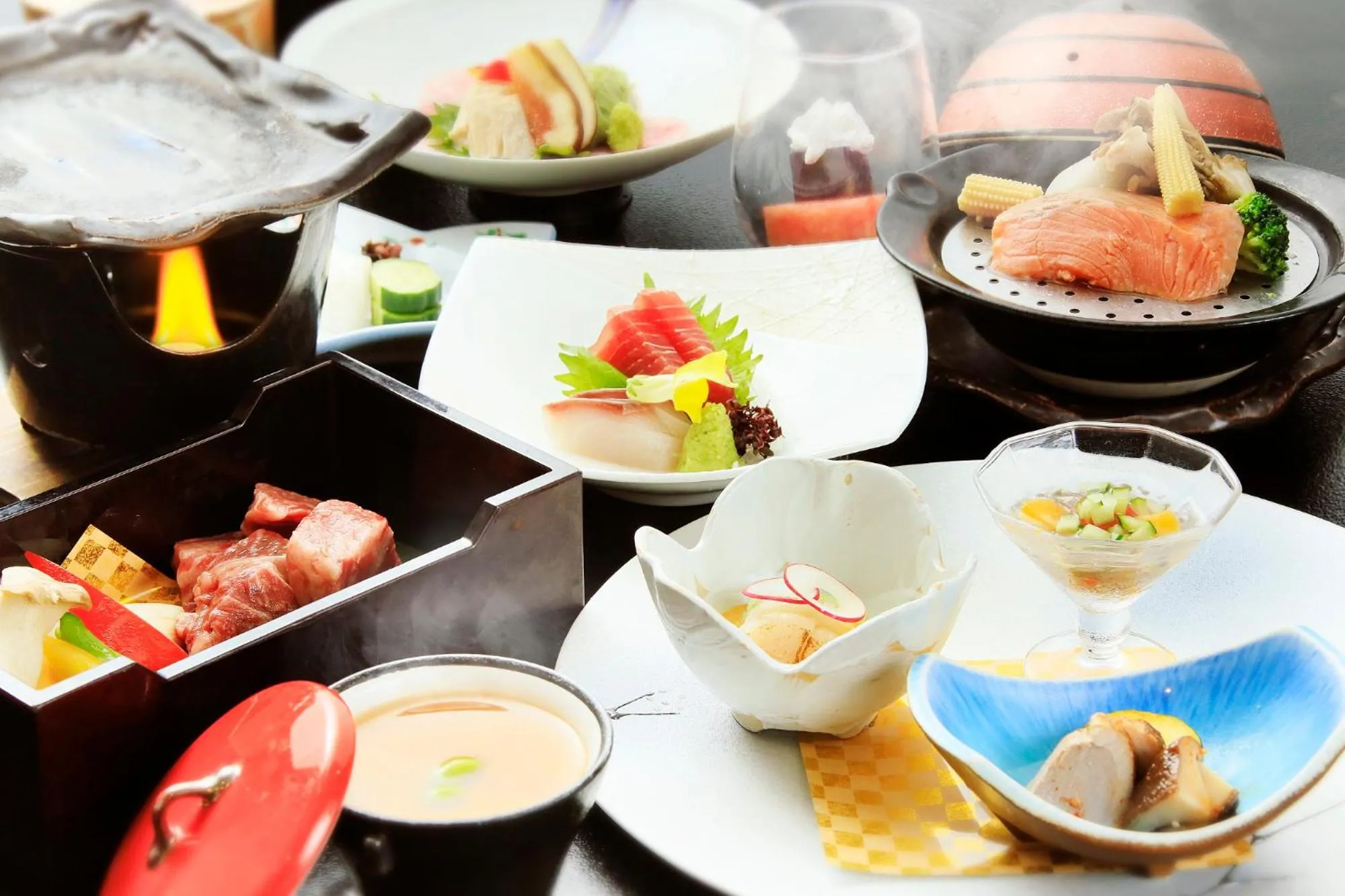 Dinner in Hotel Shikisai