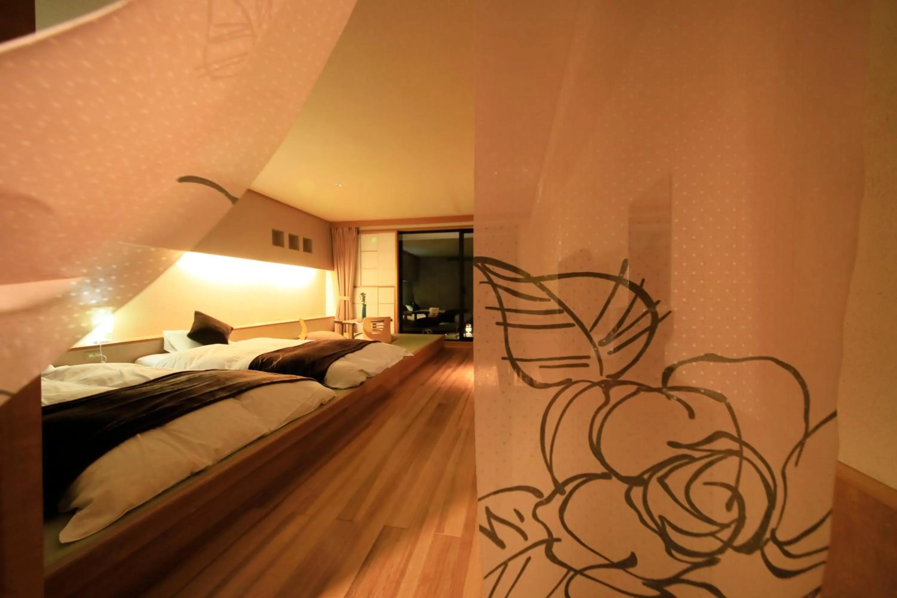 Photo of the whole room, Bed in Hotel Shikisai