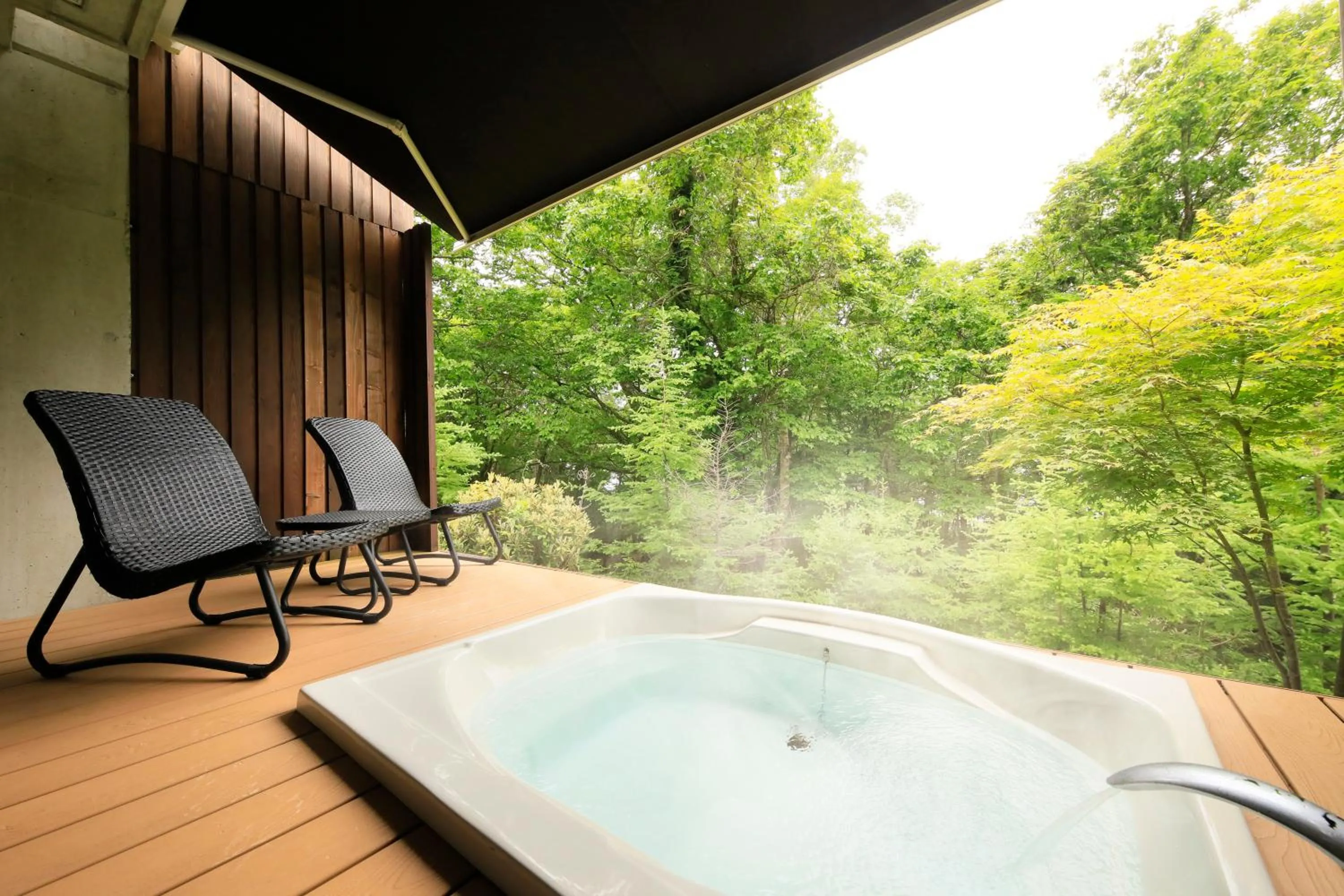 Natural landscape in Hotel Shikisai