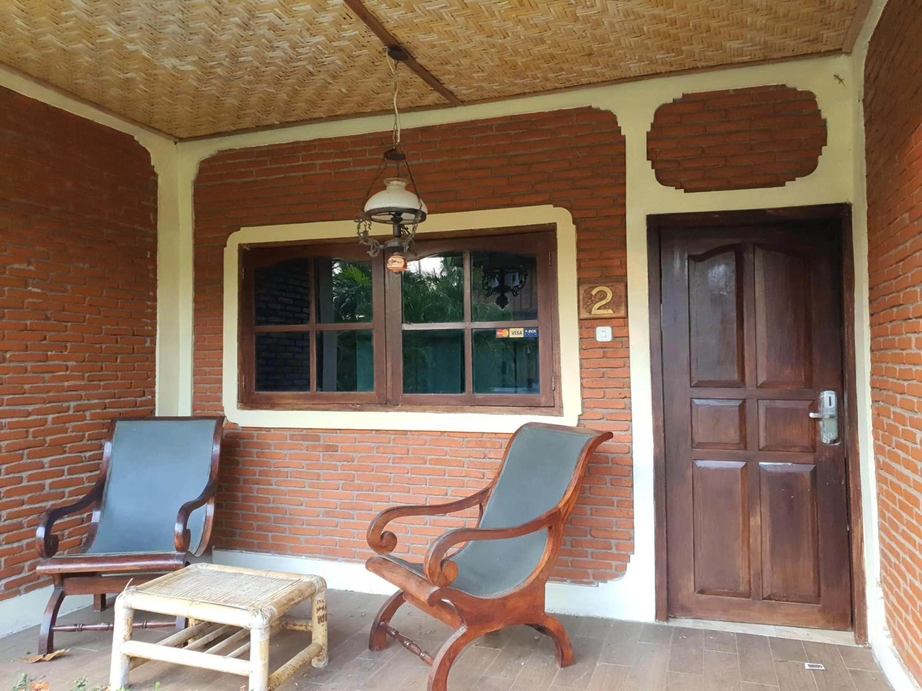 Seating area in HOTEL BESAR BULAN BARU - Senggigi