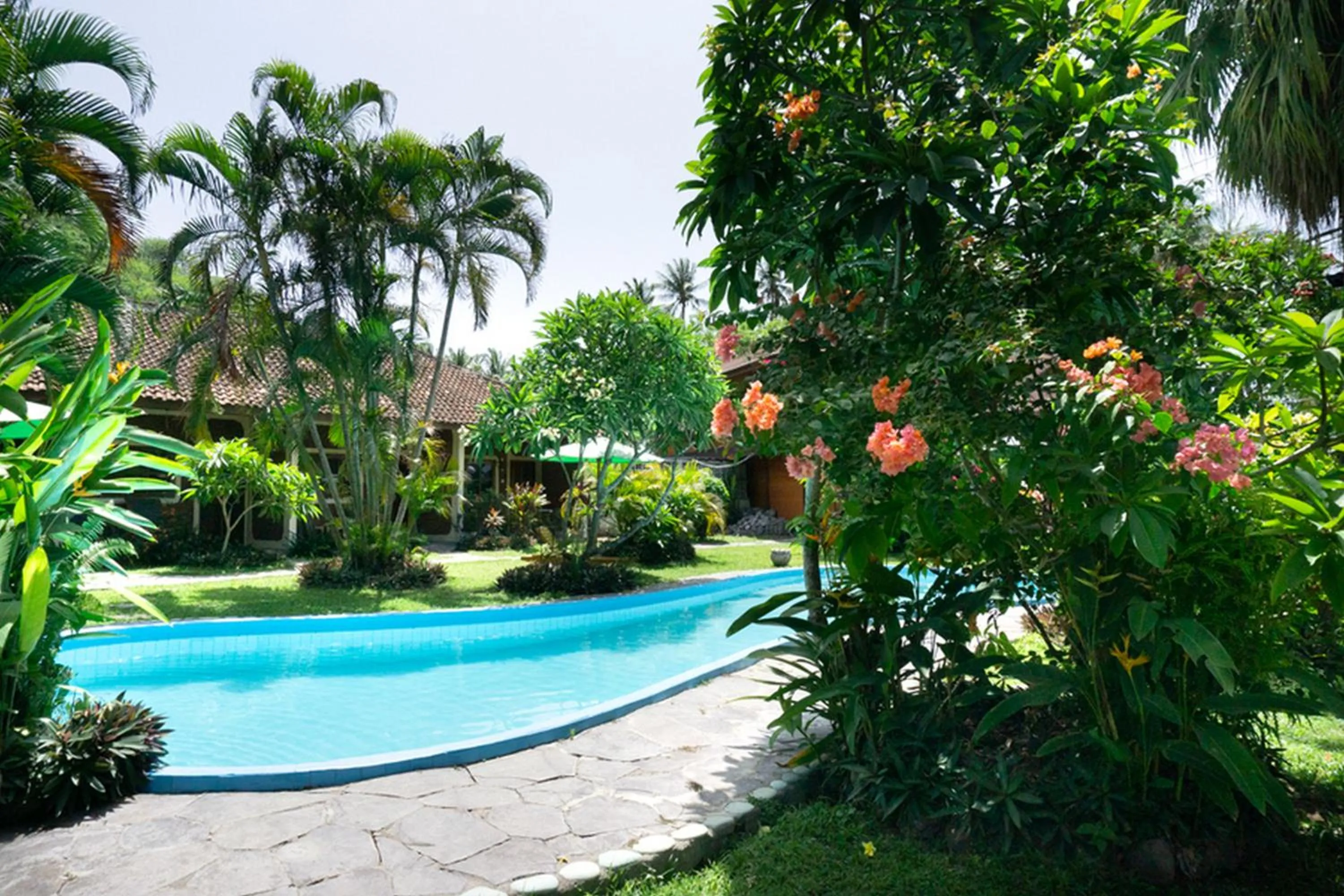 Garden in HOTEL BESAR BULAN BARU - Senggigi