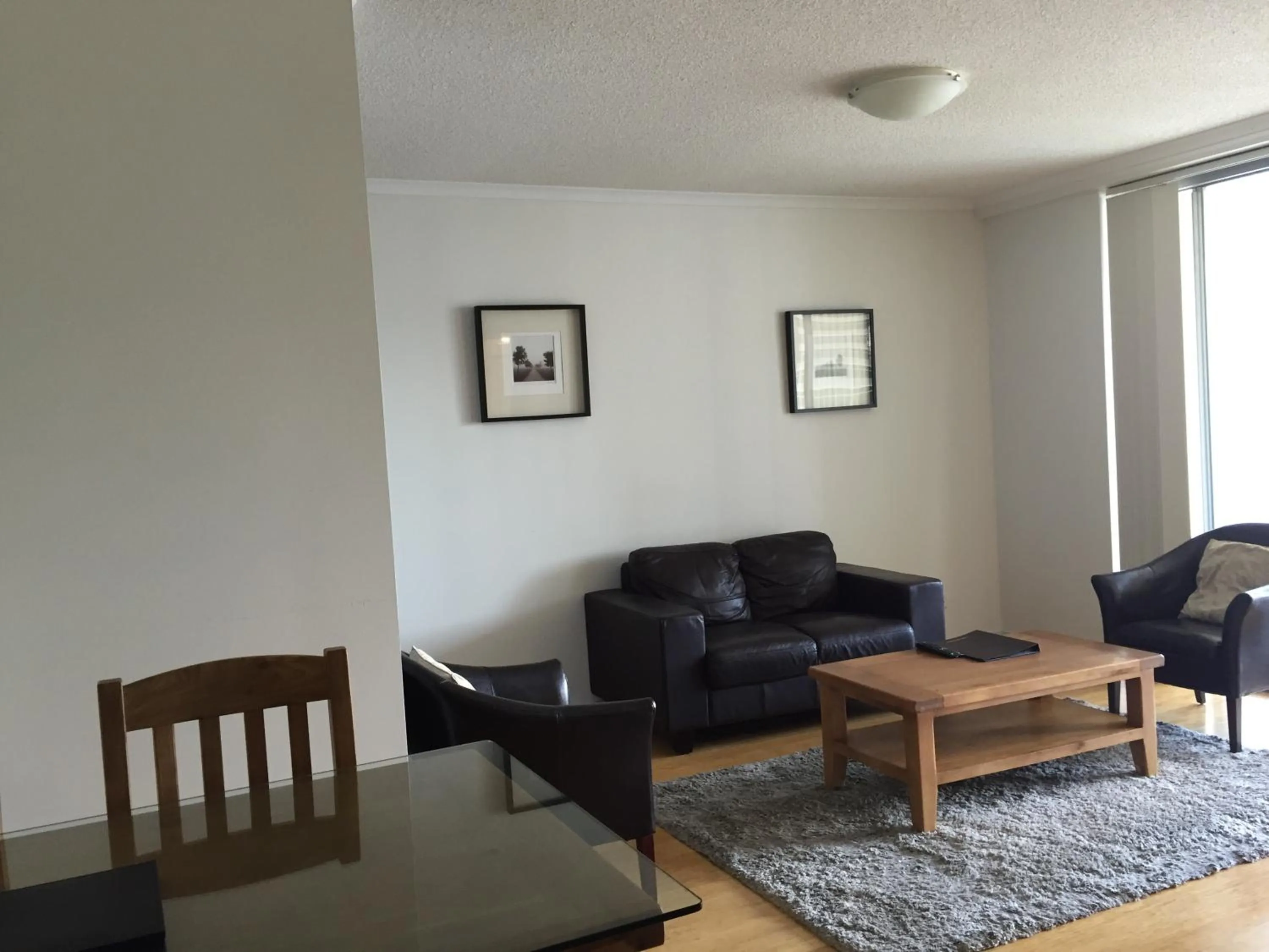Living room in Frisco Apartments