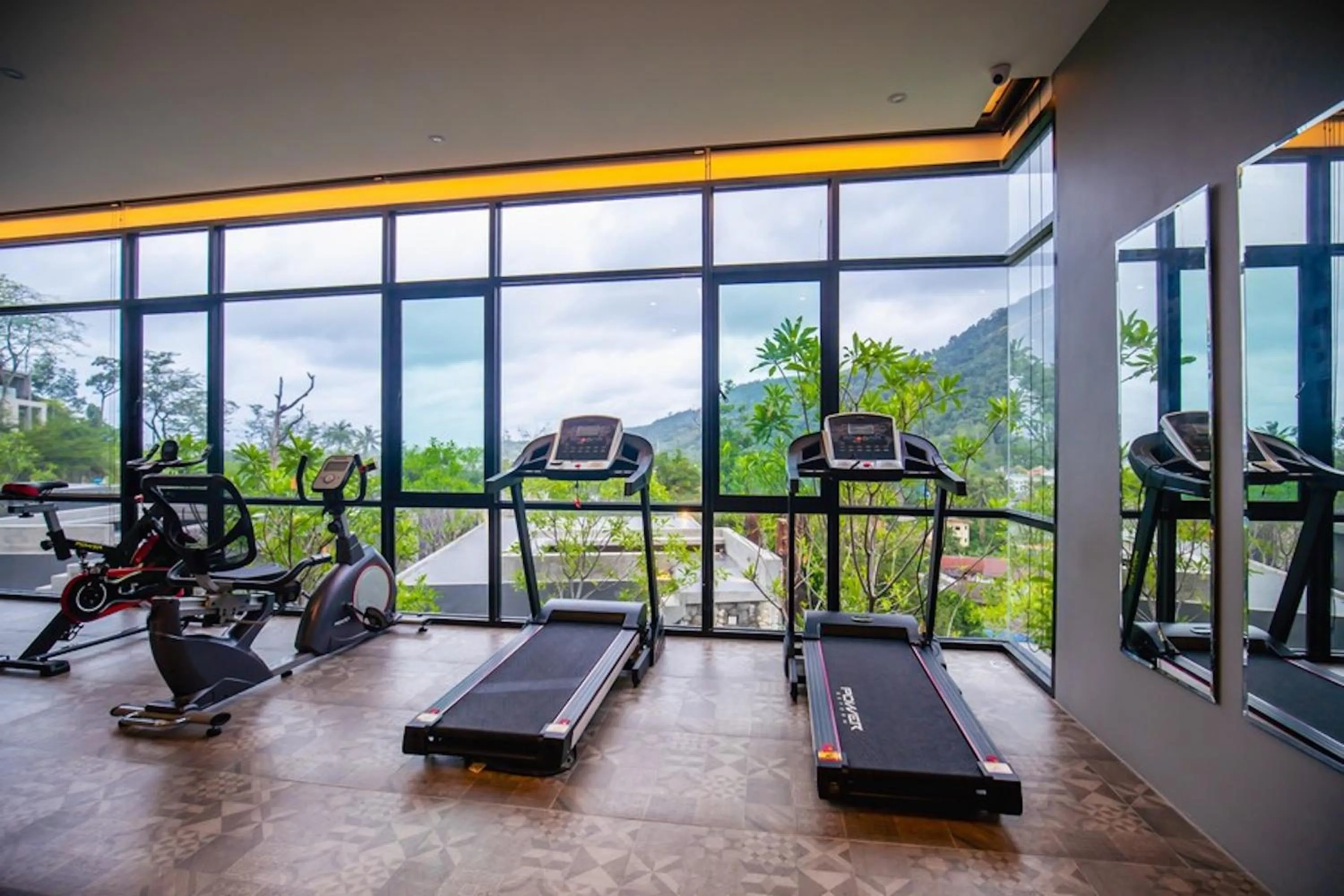 Fitness centre/facilities in The Woods Natural Park Resort Phuket