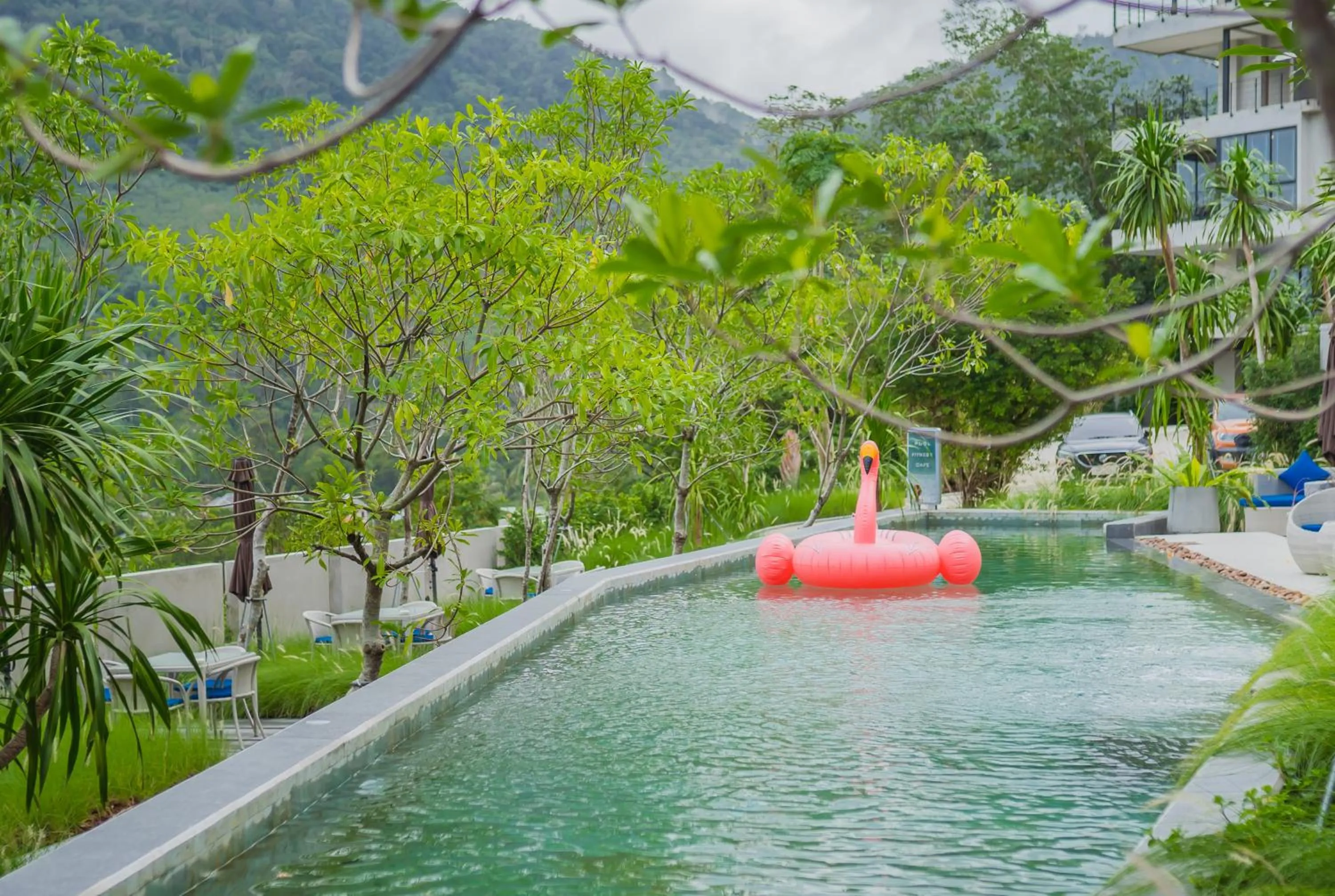 Swimming pool in The Woods Natural Park Resort Phuket