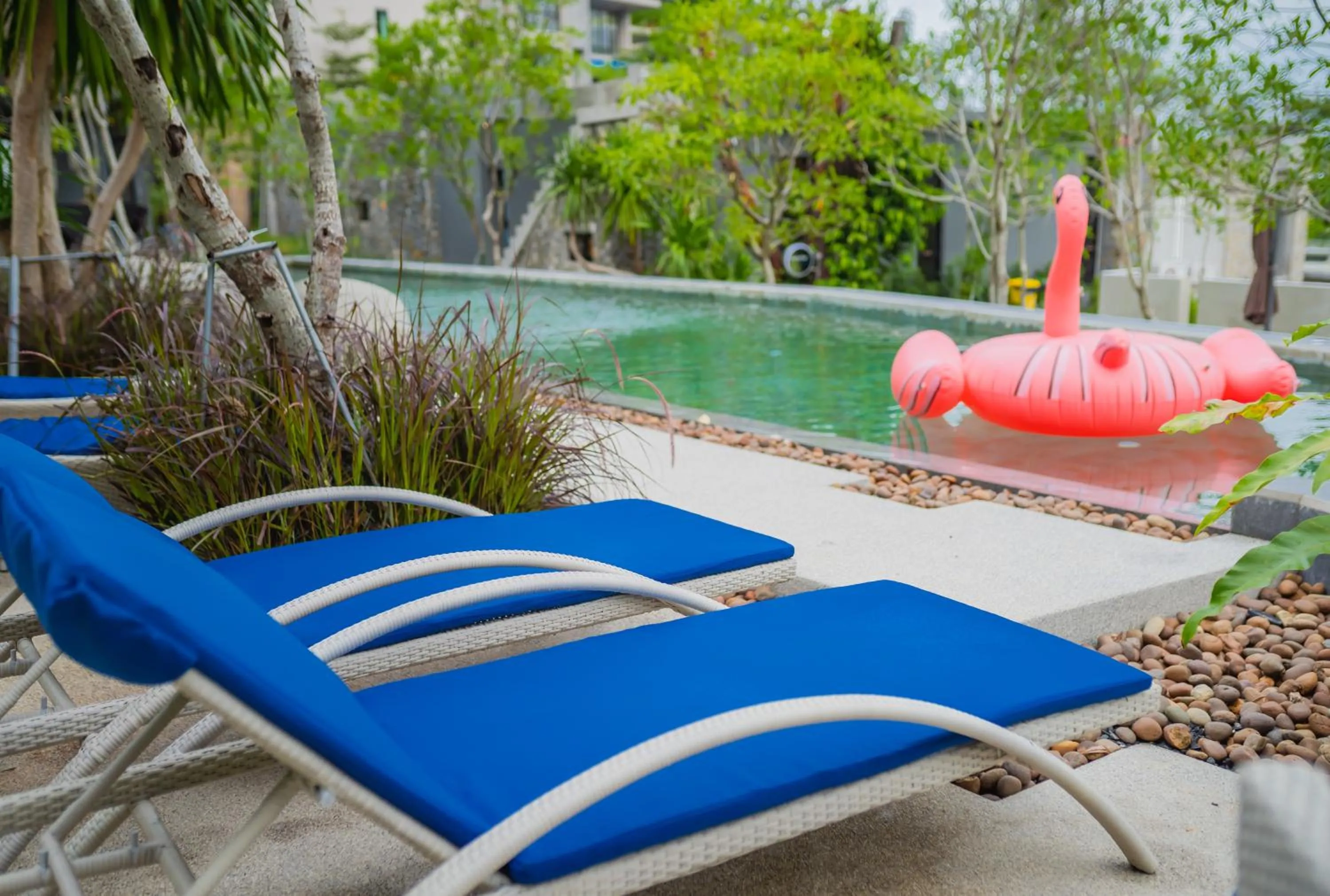 Swimming pool in The Woods Natural Park Resort Phuket