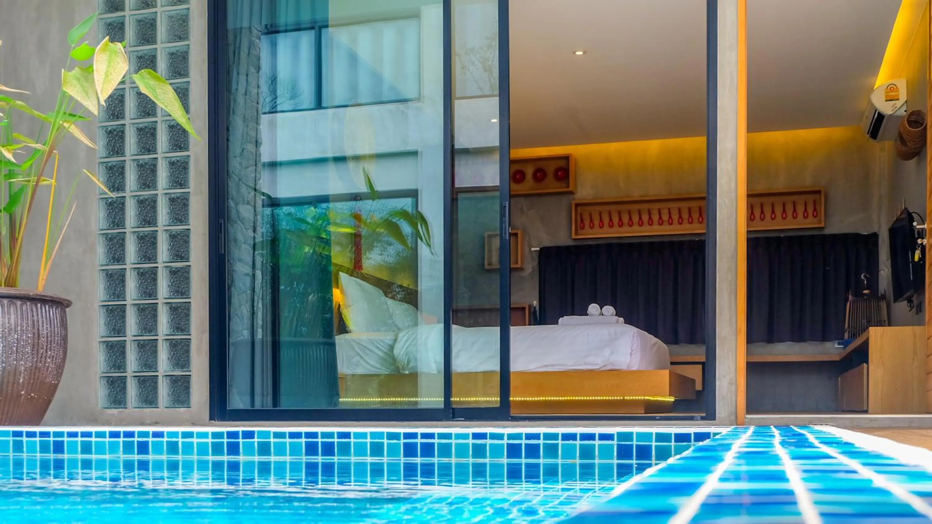 Swimming pool in The Woods Natural Park Resort Phuket